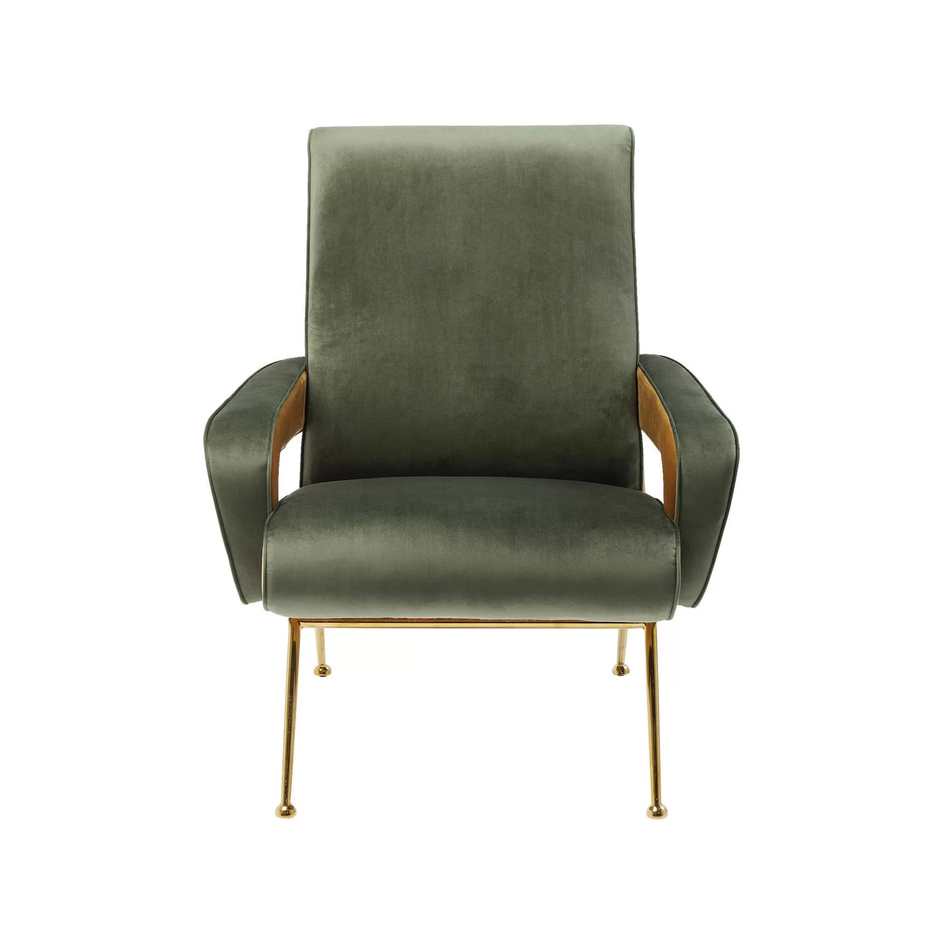 Fauteuil Luna Velours Vert ^KARE Design Store