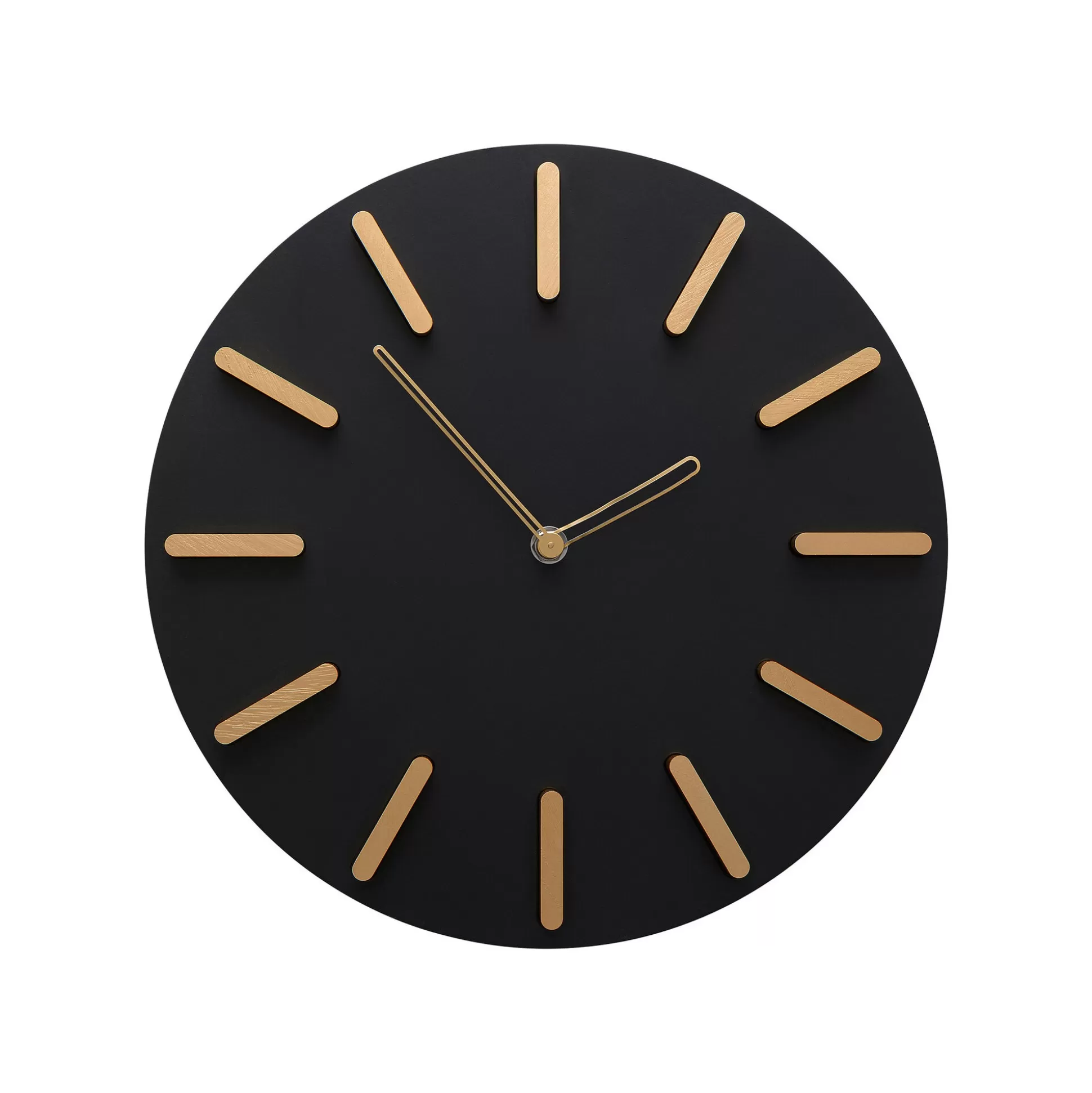 Horloge Murale Central Park 30cm Noire ^KARE Design Fashion