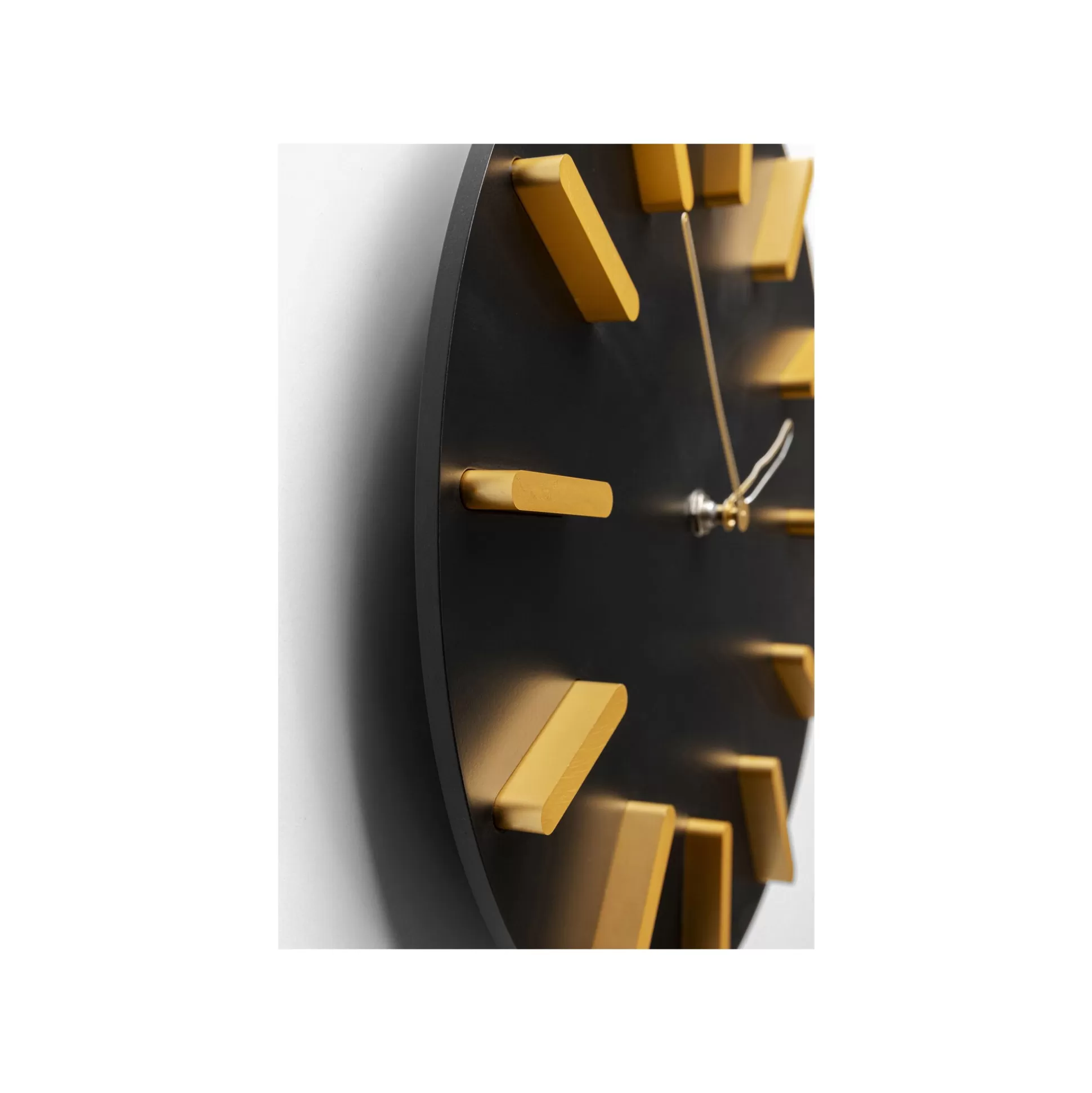 Horloge Murale Central Park 30cm Noire ^KARE Design Fashion