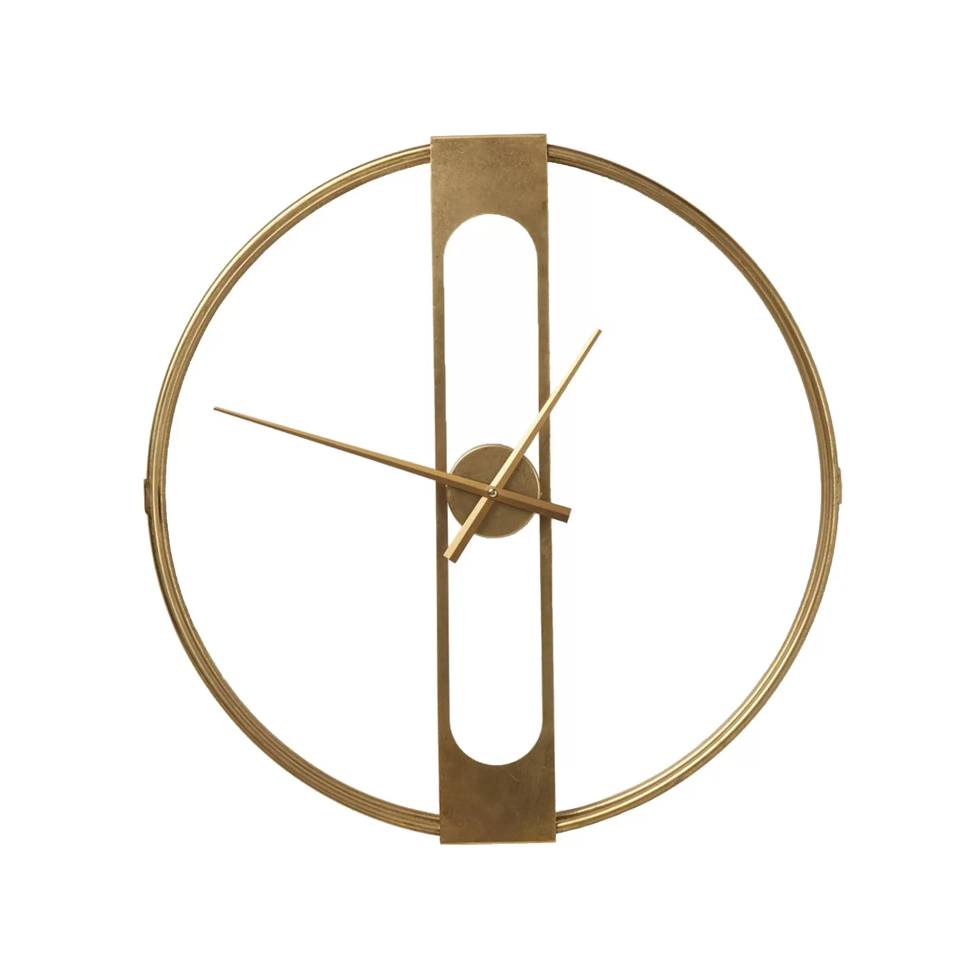 Horloge Murale Clip Dorée ^KARE Design Shop