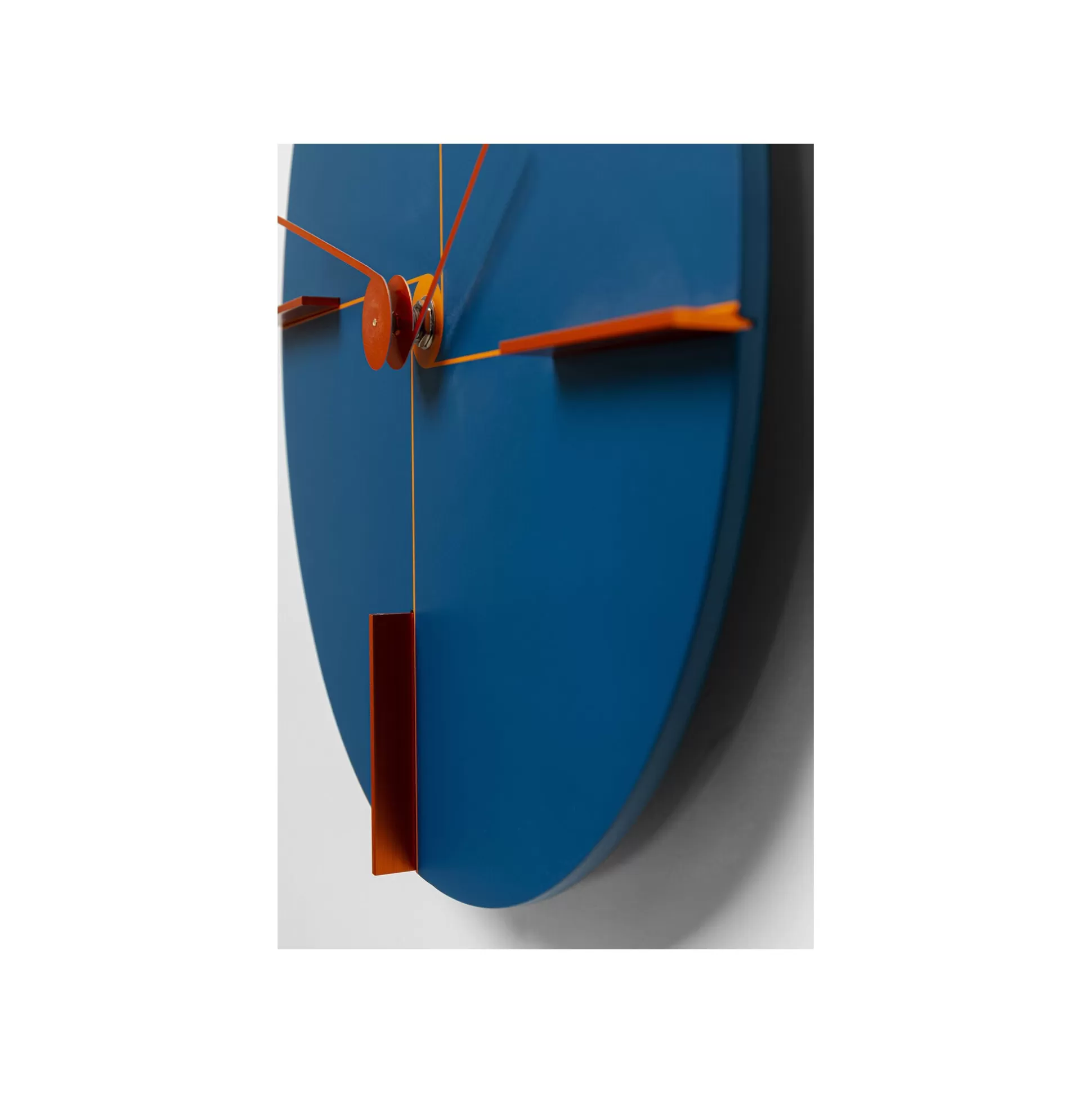 Horloge Murale Felice 30cm Bleue ^KARE Design Outlet