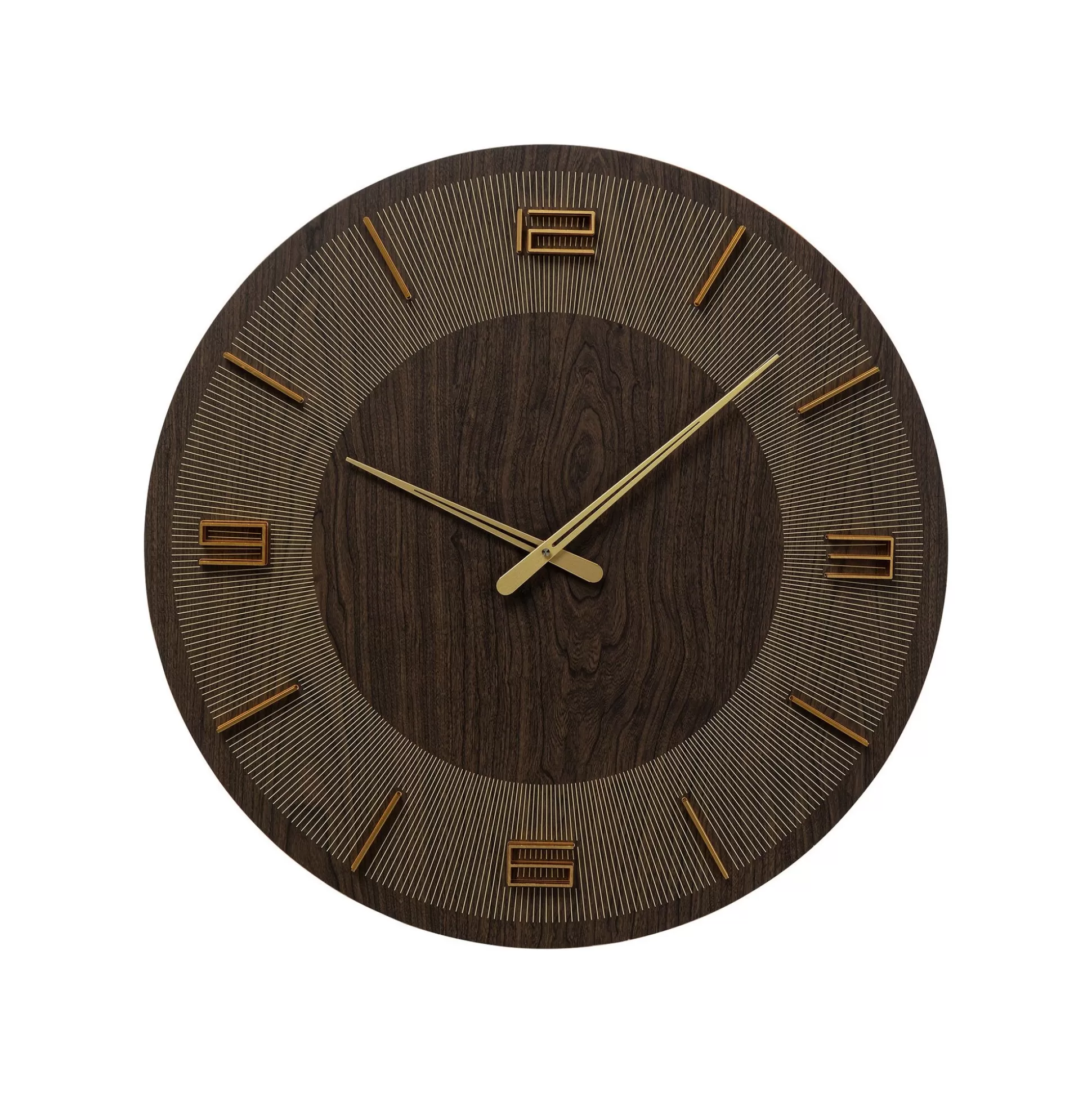 Horloge Murale Levi 60cm Marron ^KARE Design Best