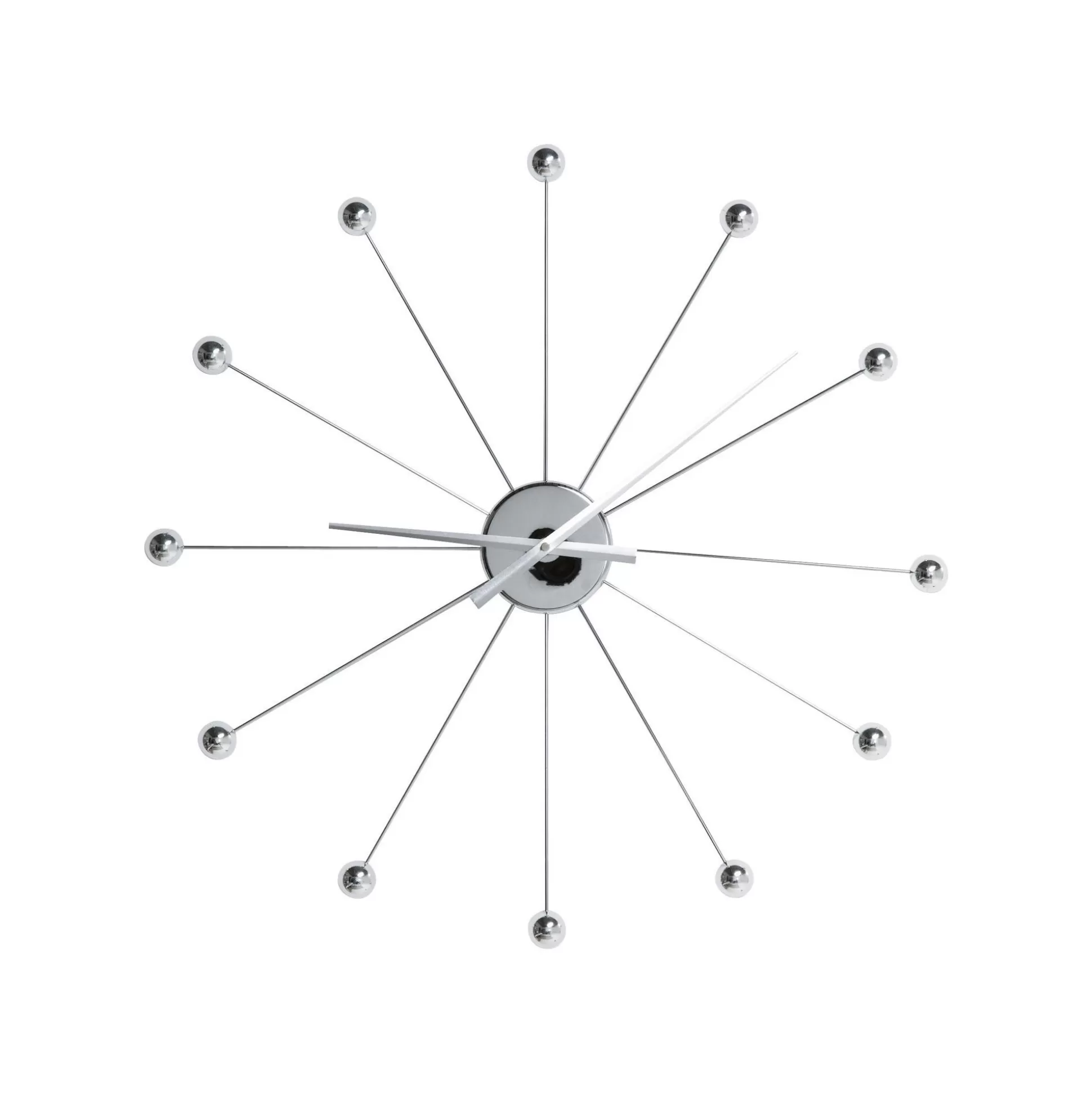 Horloge Murale Like Umbrella Chrome ^KARE Design Sale