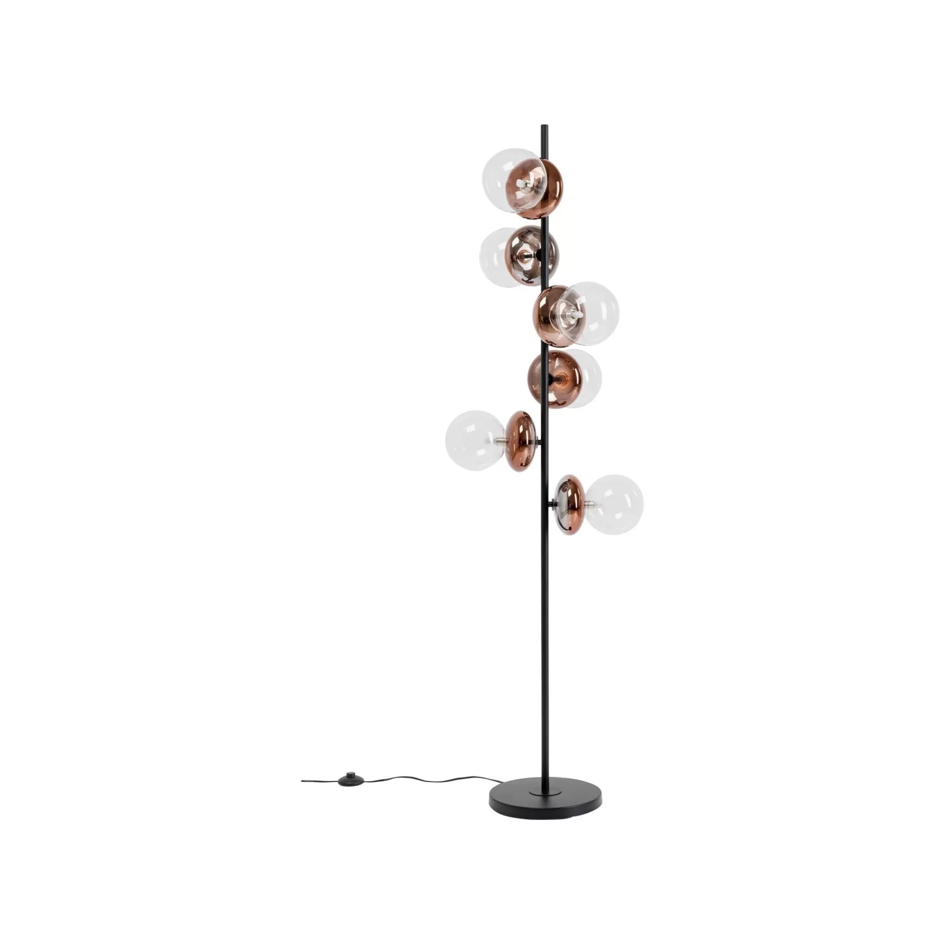 Lampadaire Double Bubble Cuivre 165cm ^KARE Design Sale