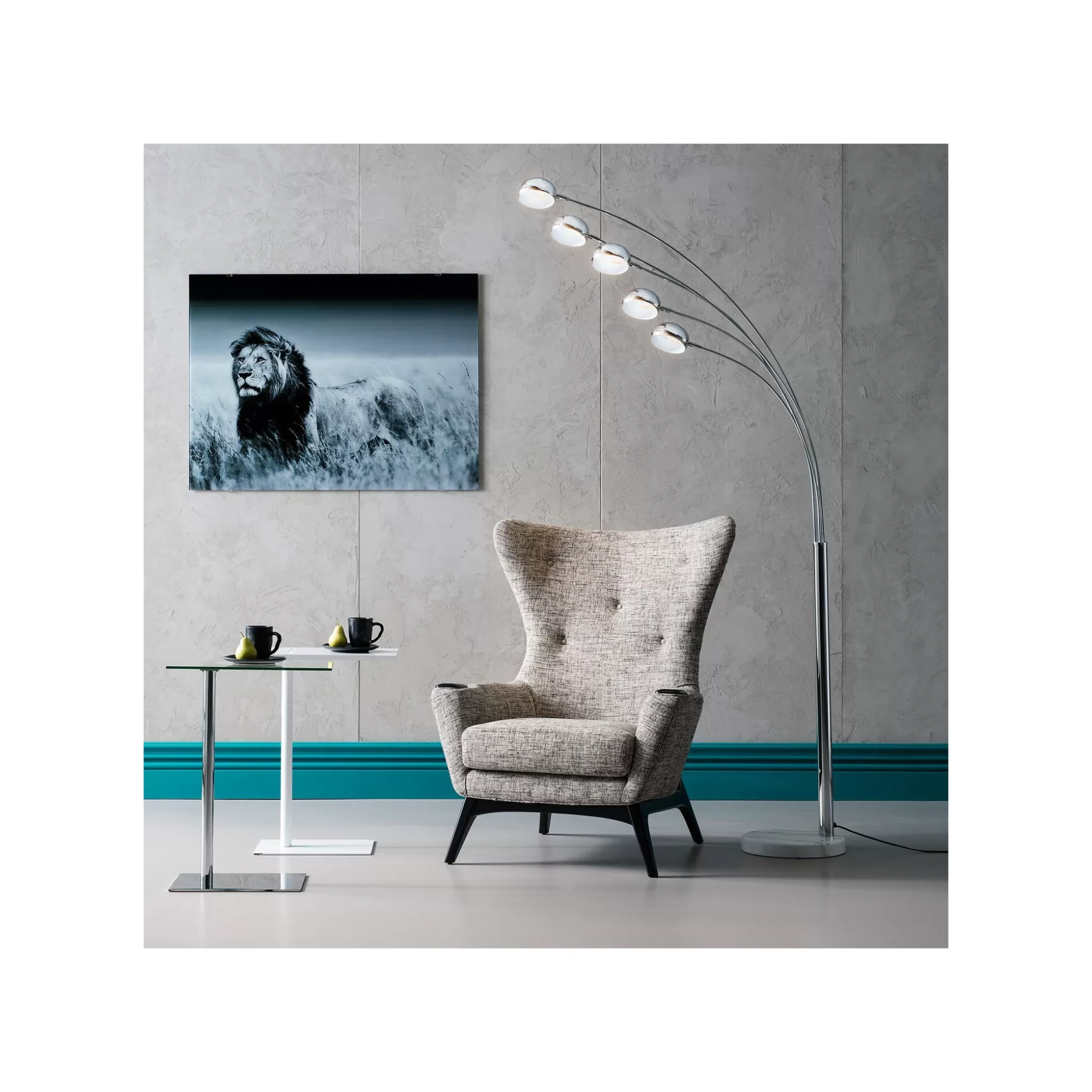 Lampadaire Lounge Five Fingers Economy 201cm ^KARE Design Sale