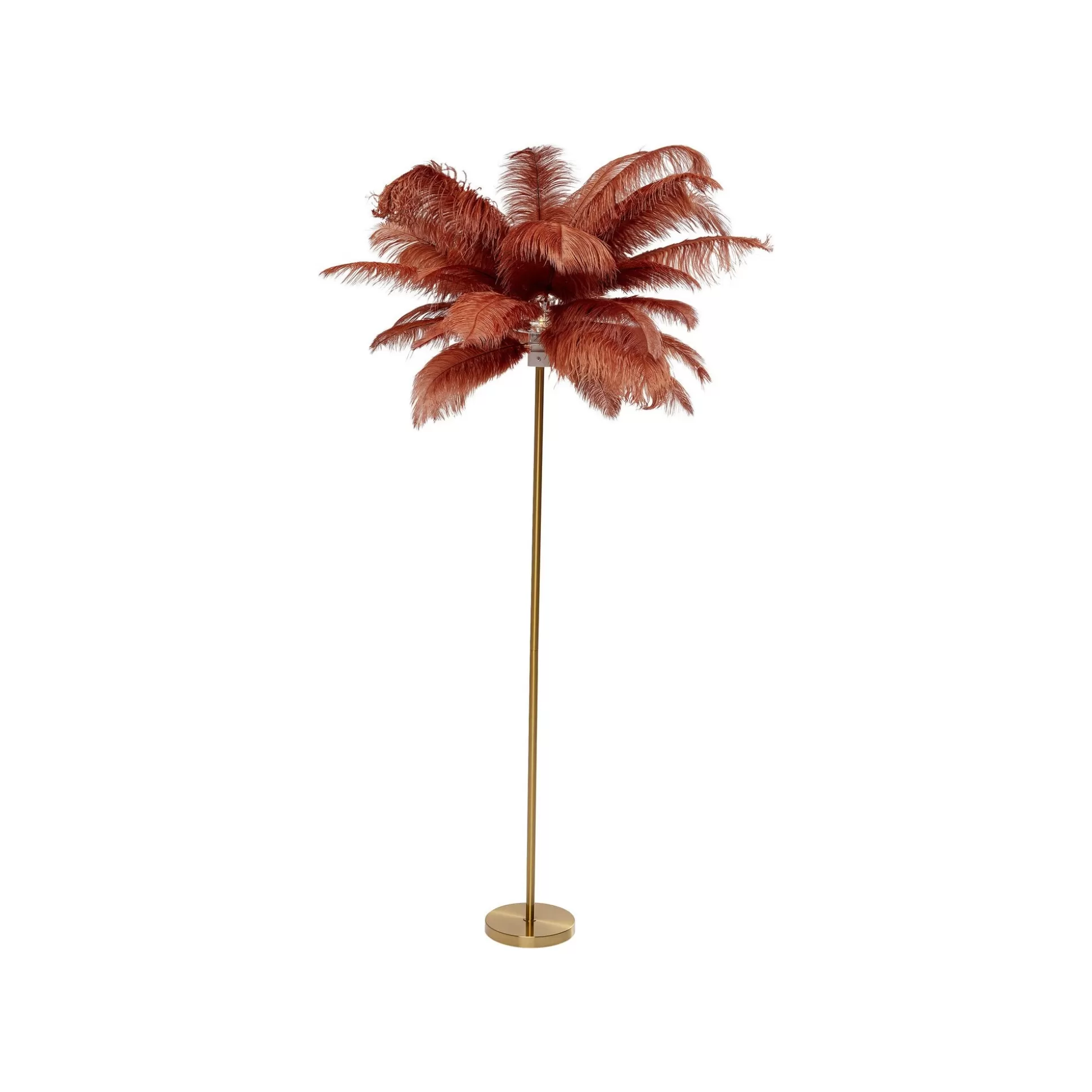 Lampadaire Plumes 165cm Rouge ^KARE Design Best Sale