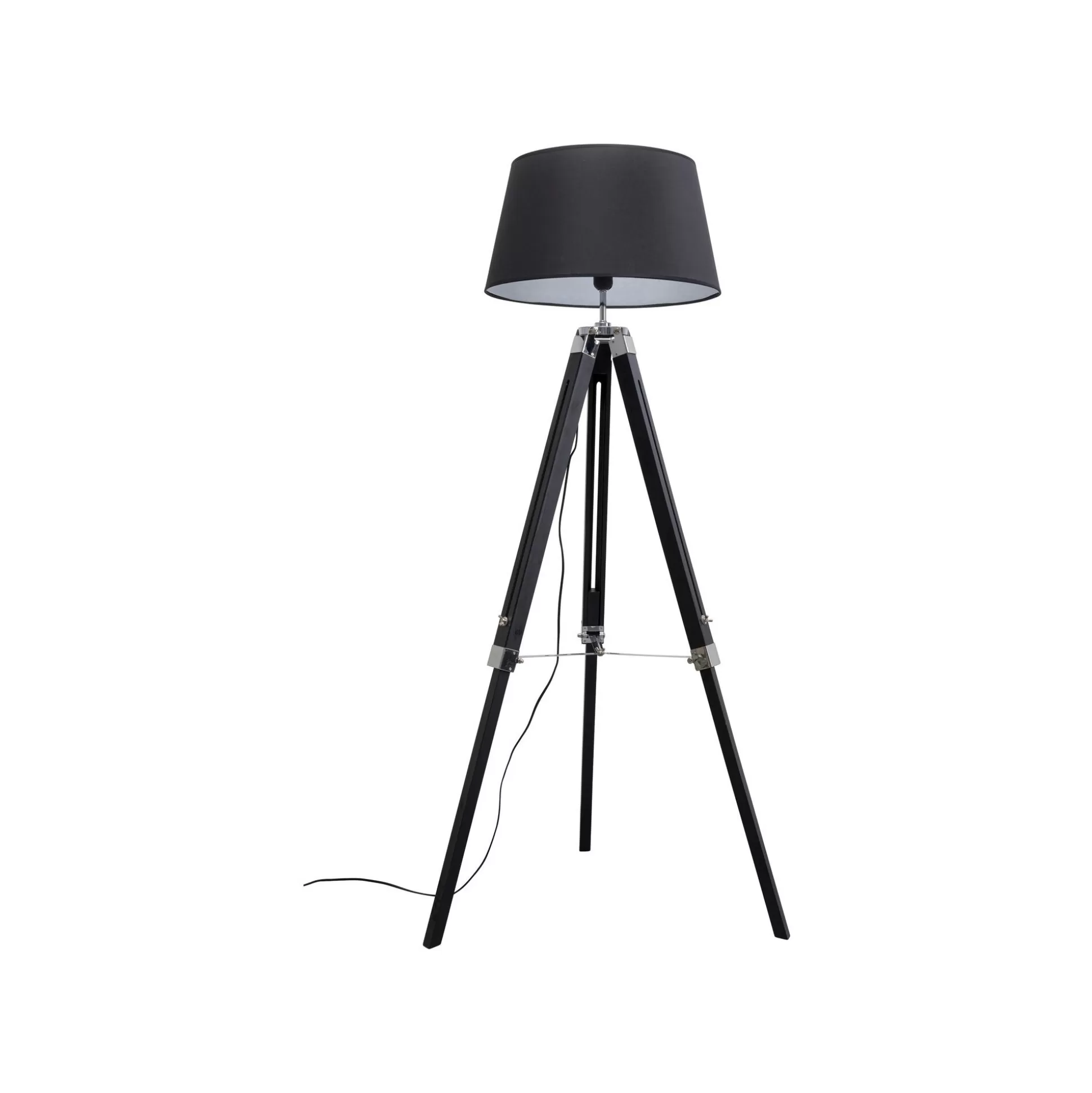 Lampadaire Raquette 144cm Noir ^KARE Design Clearance