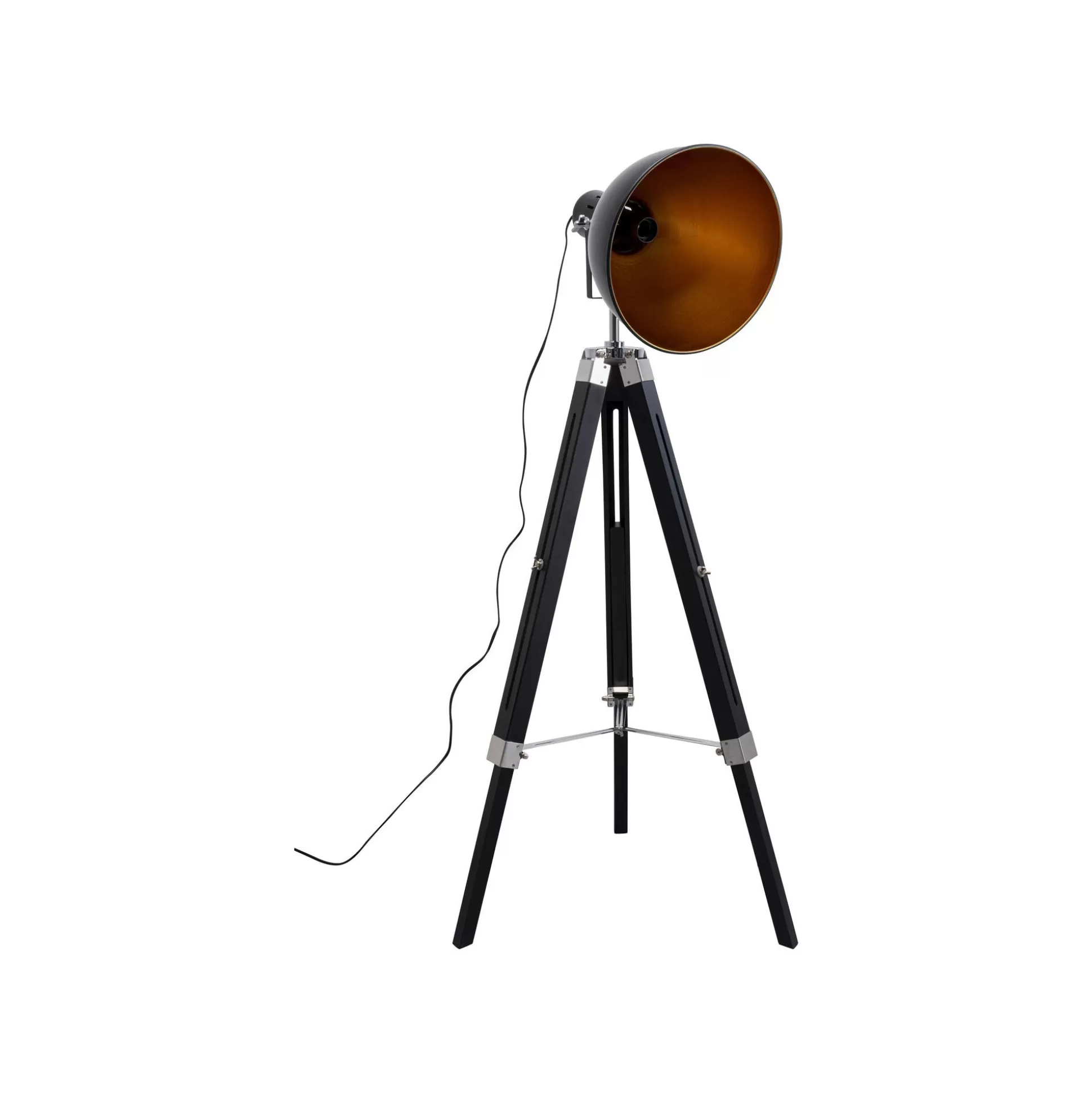 Lampadaire Vista 140cm Noir ^KARE Design Discount