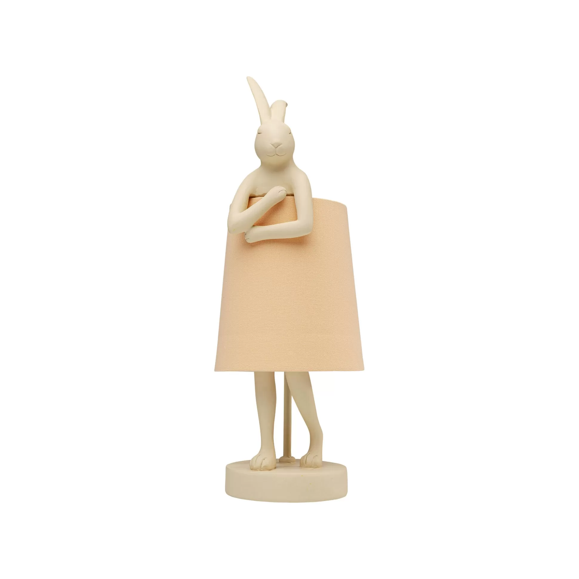 Lampe Animal Lapin Beige Et Pêche 50cm ^KARE Design Outlet