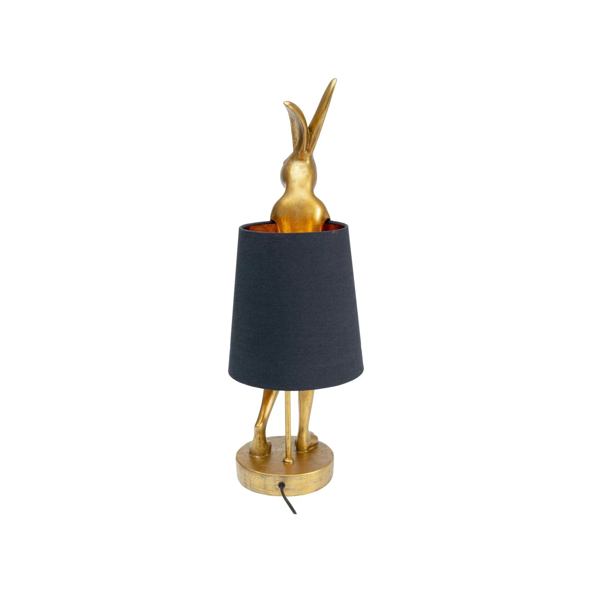 Lampe Animal Lapin Dorée Et Noire 68cm ^KARE Design Best
