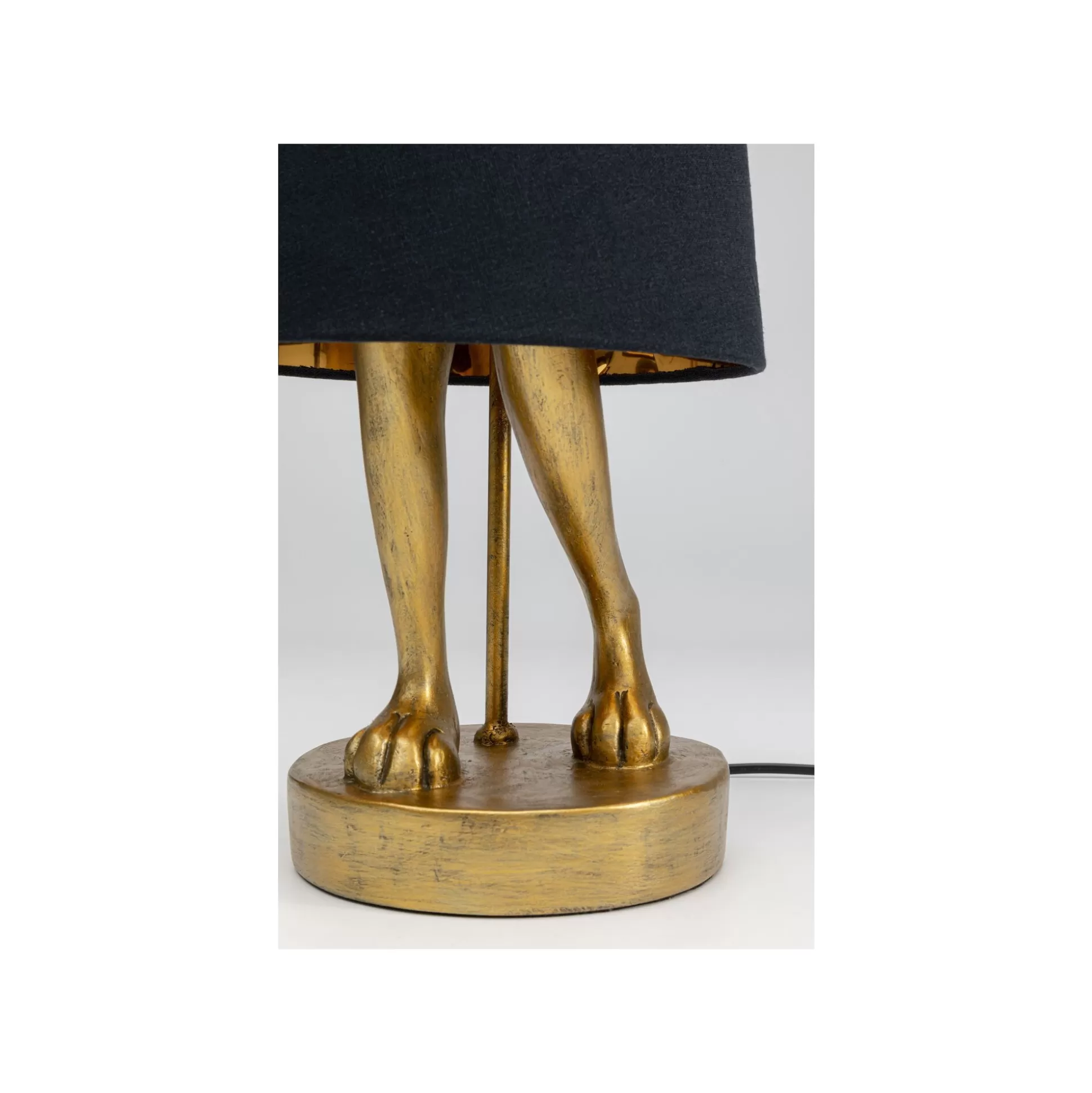 Lampe Animal Lapin Dorée Et Noire 68cm ^KARE Design Best