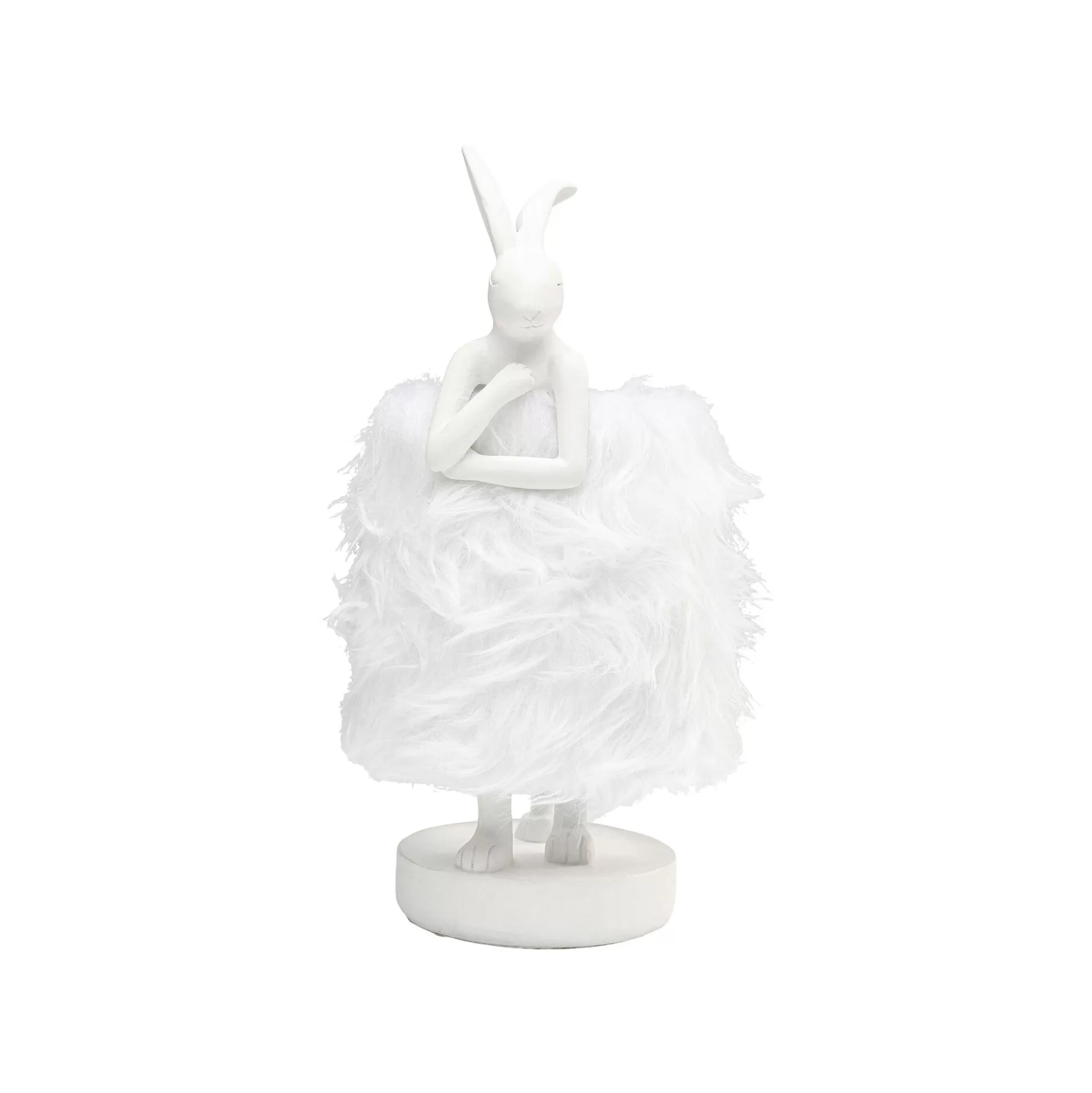 Lampe Animal Lapin Fluff Blanc 30cm ^KARE Design Outlet