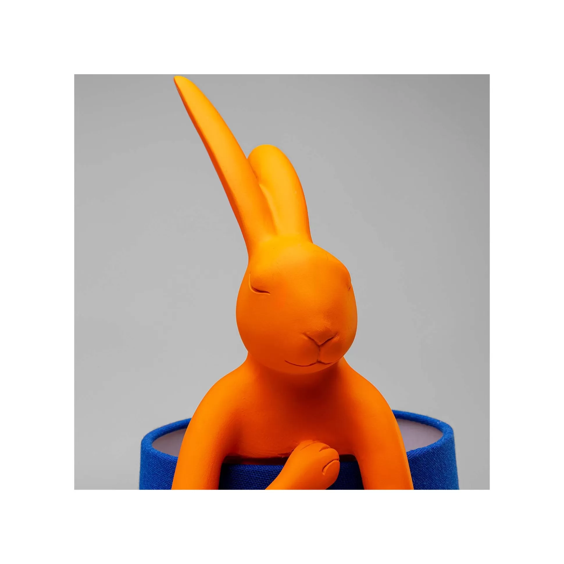 Lampe Animal Lapin Orange Et Bleue 50cm ^KARE Design Online