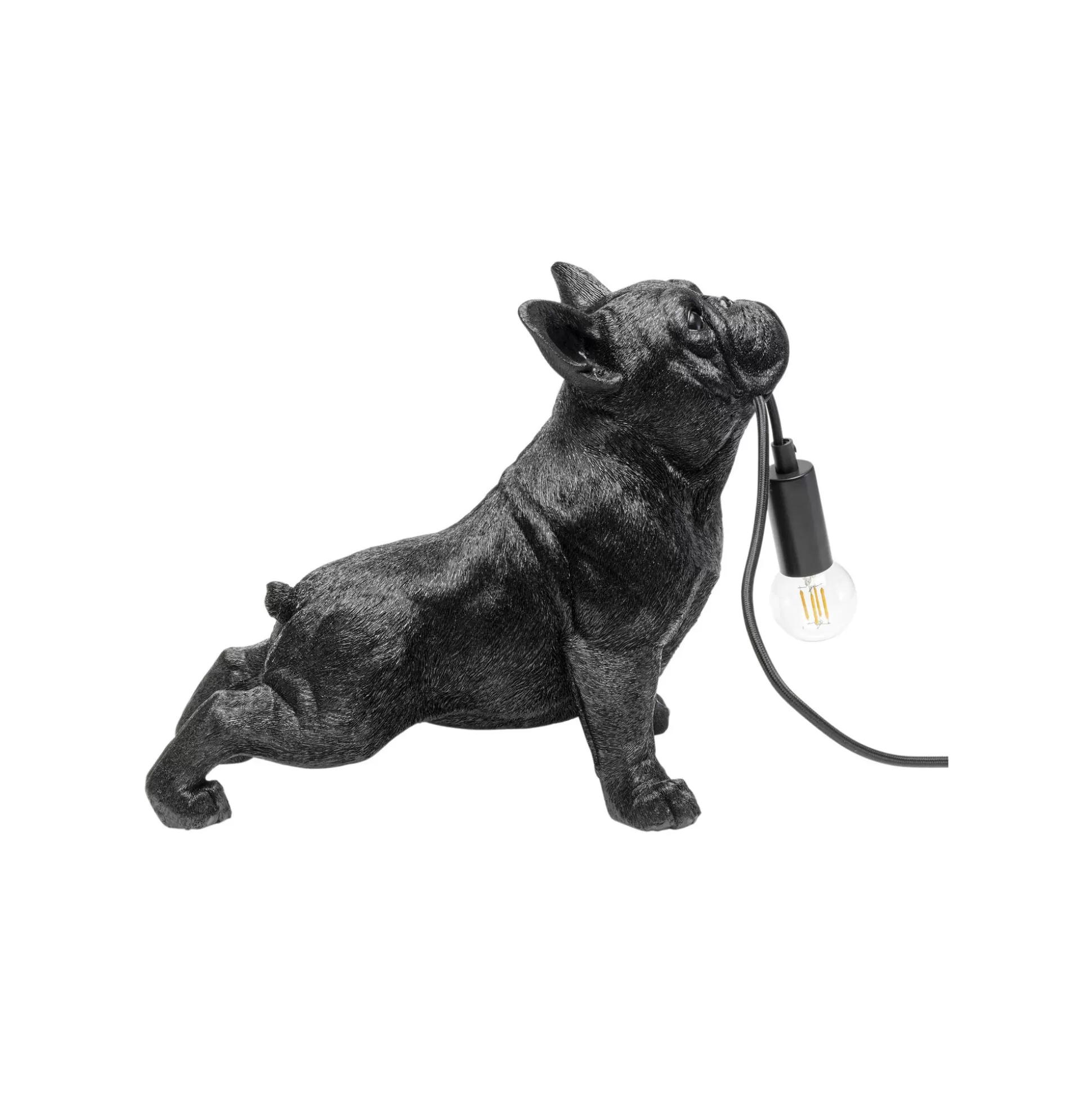 Lampe Bouledogue Noir ^KARE Design Clearance