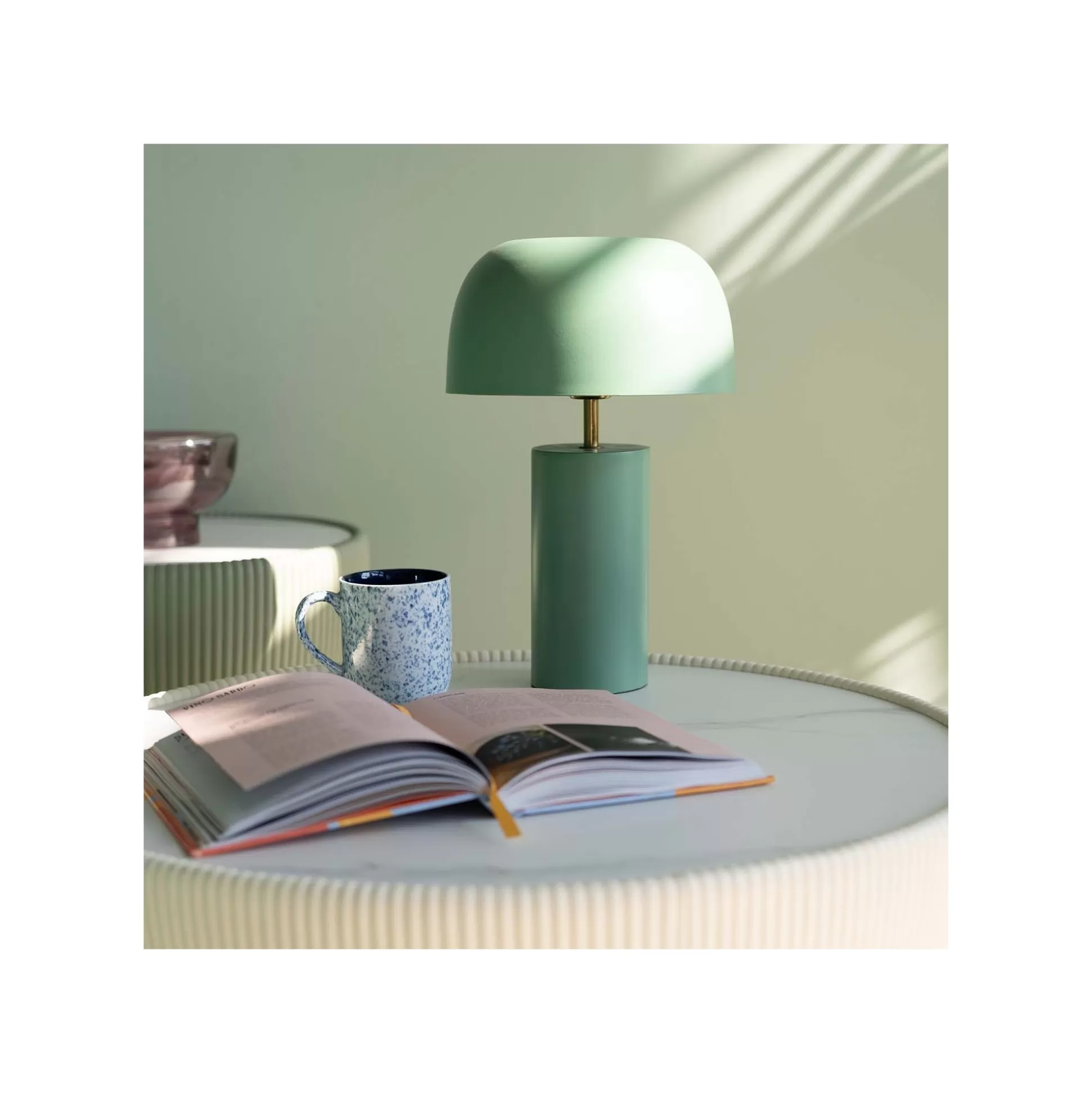 Lampe Loungy Vert Sage ^KARE Design Outlet