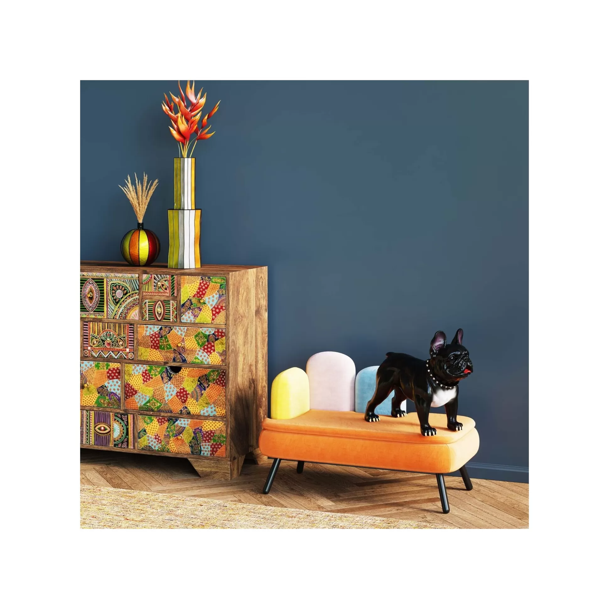 Lit Pour Animaux Diva Orange ^KARE Design Store