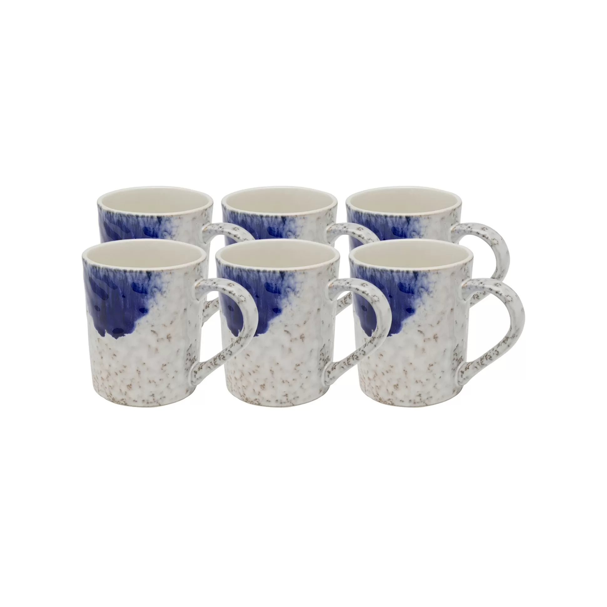 Mugs Biscotti Bleus Set De 6 ^KARE Design New