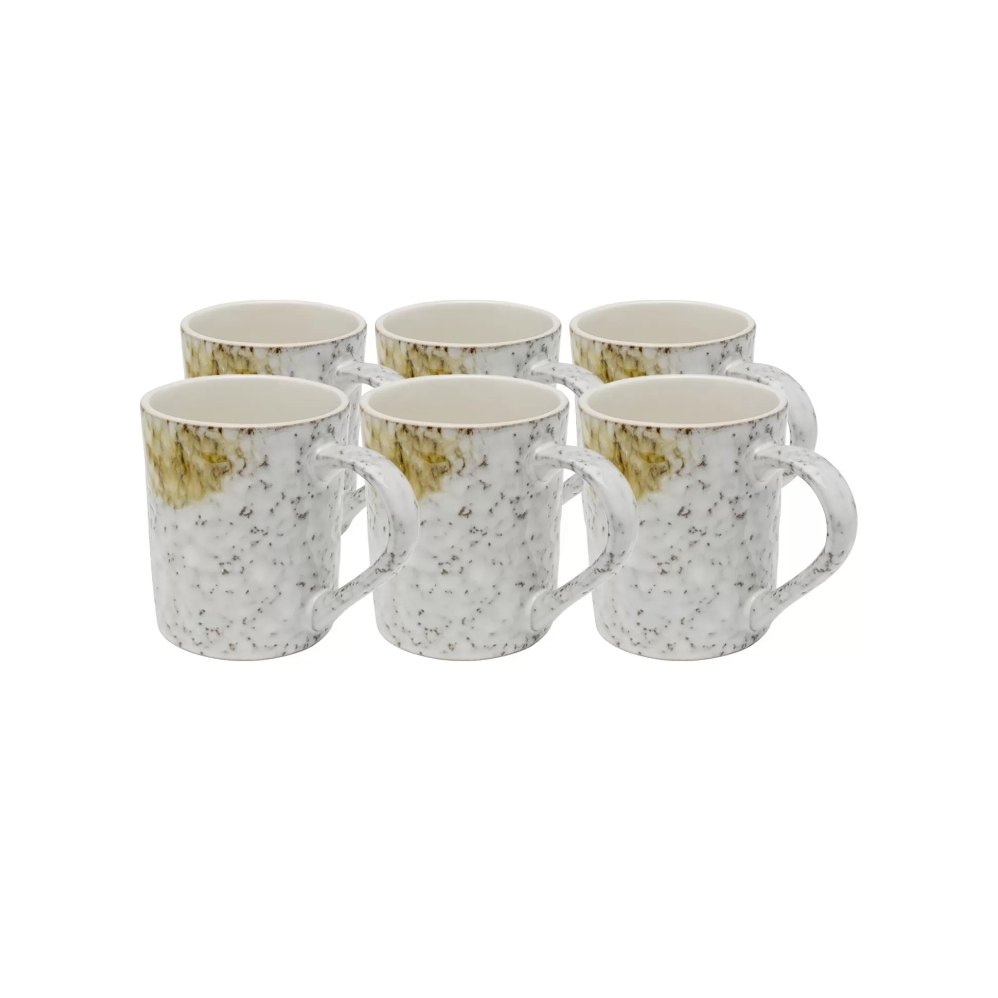 Mugs Biscotti Jaunes Set De 6 ^KARE Design Fashion