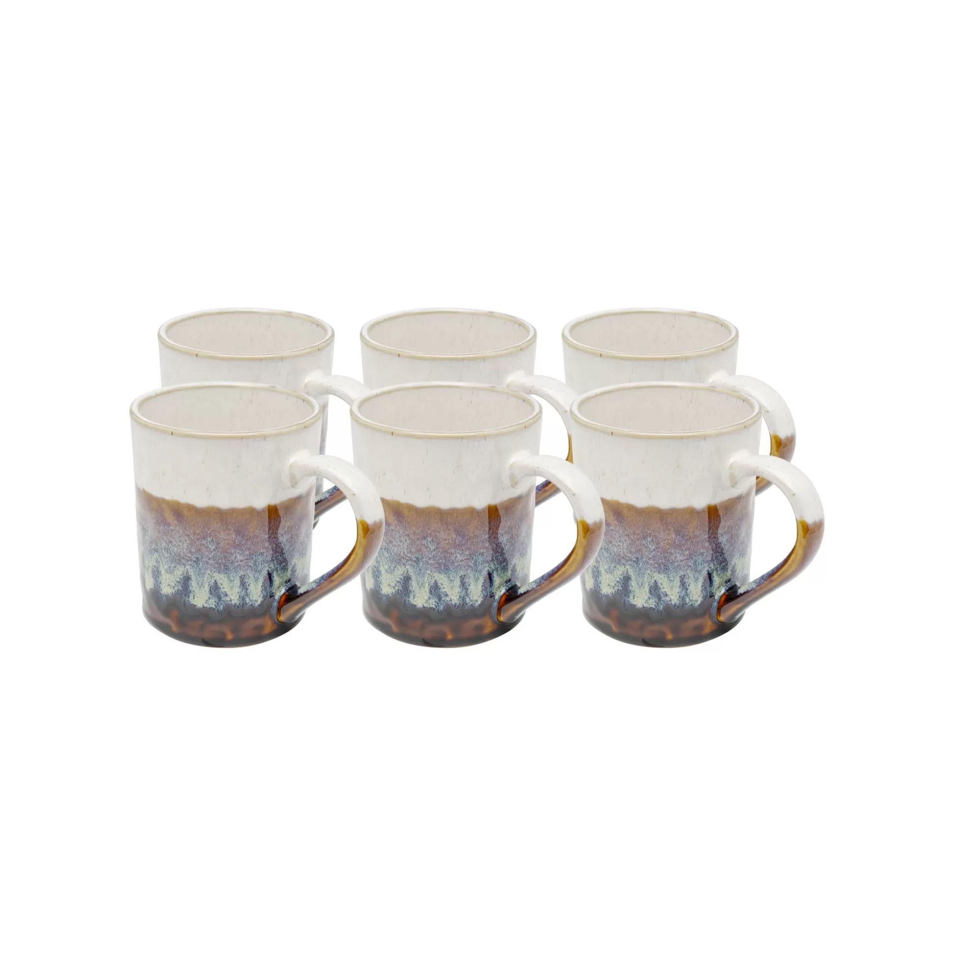 Mugs Brezza Marrons Set De 6 ^KARE Design Cheap