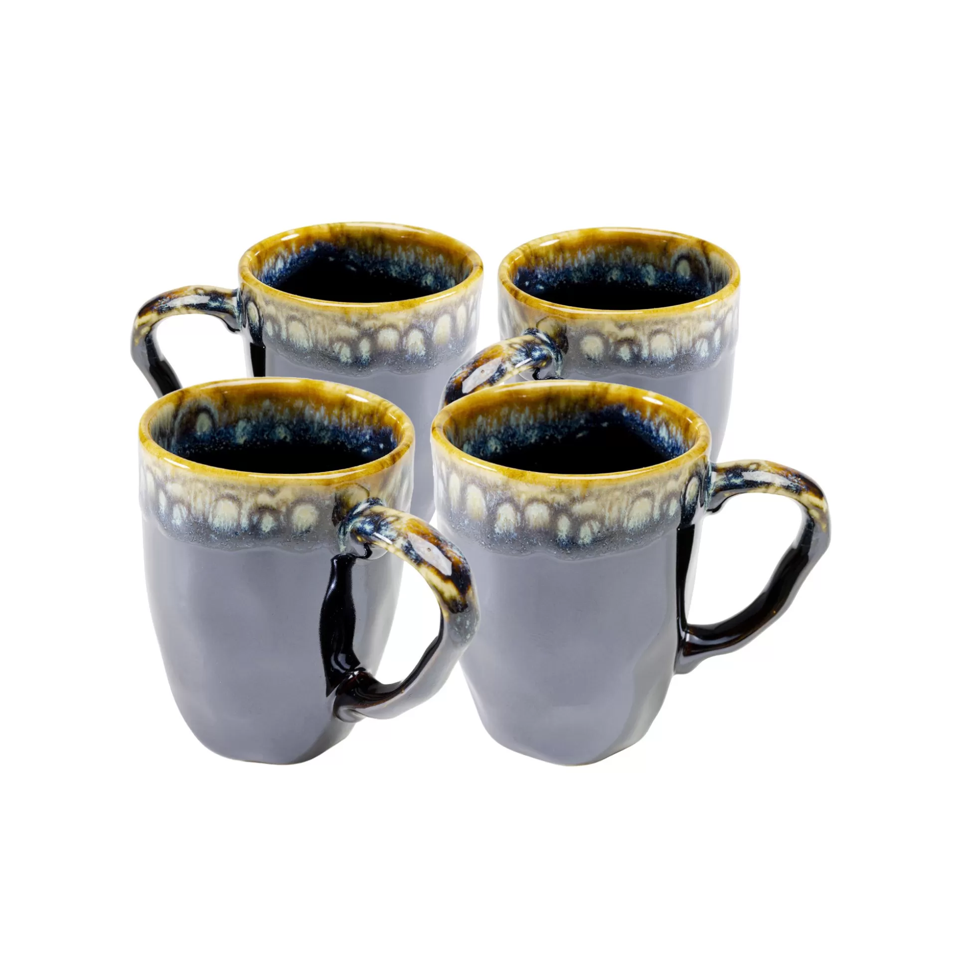 Mugs Lio Bleus Set De 4 ^KARE Design Cheap