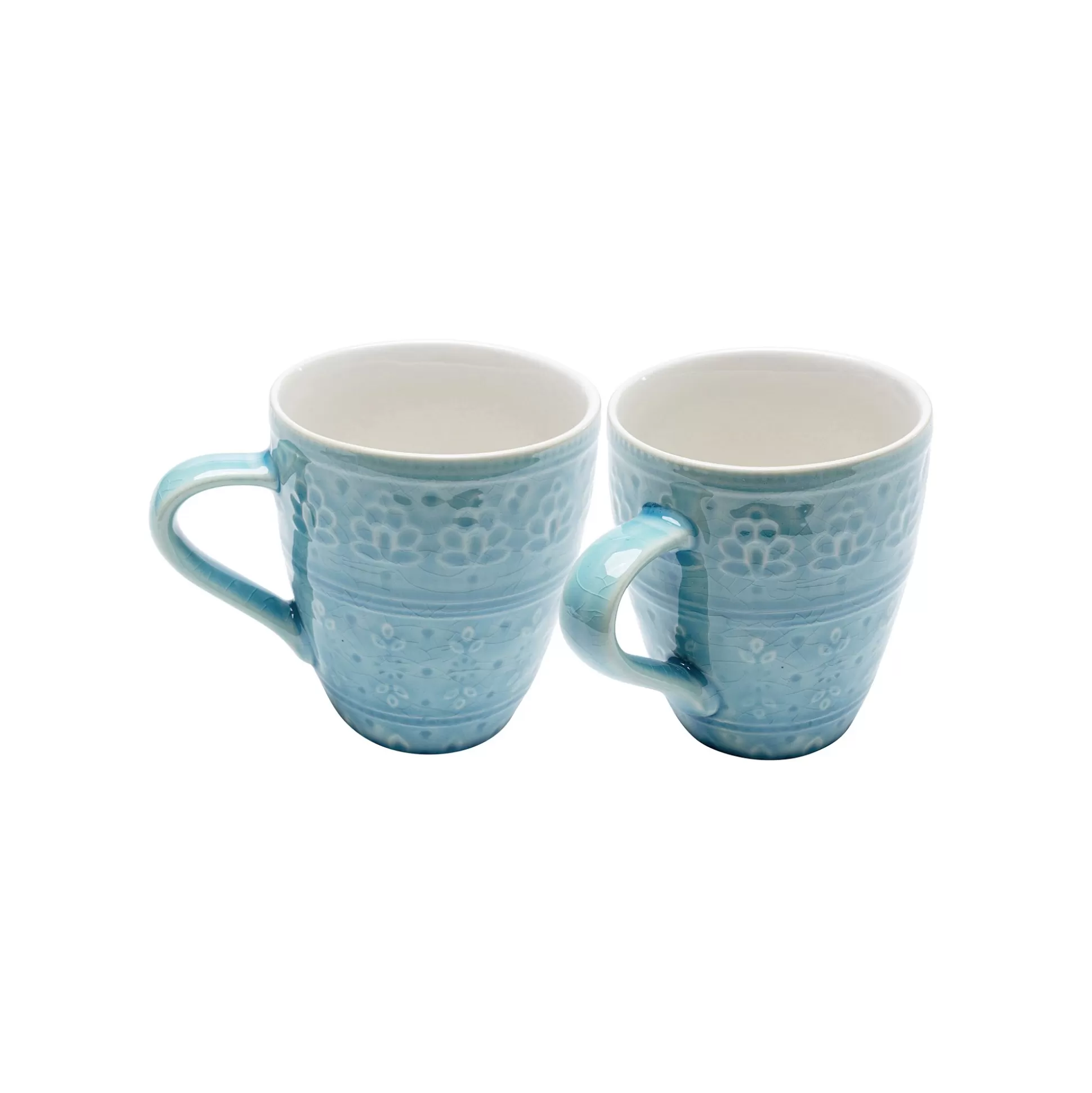 Mugs Sicilia Mandala Bleus Set De 2 ^KARE Design Hot