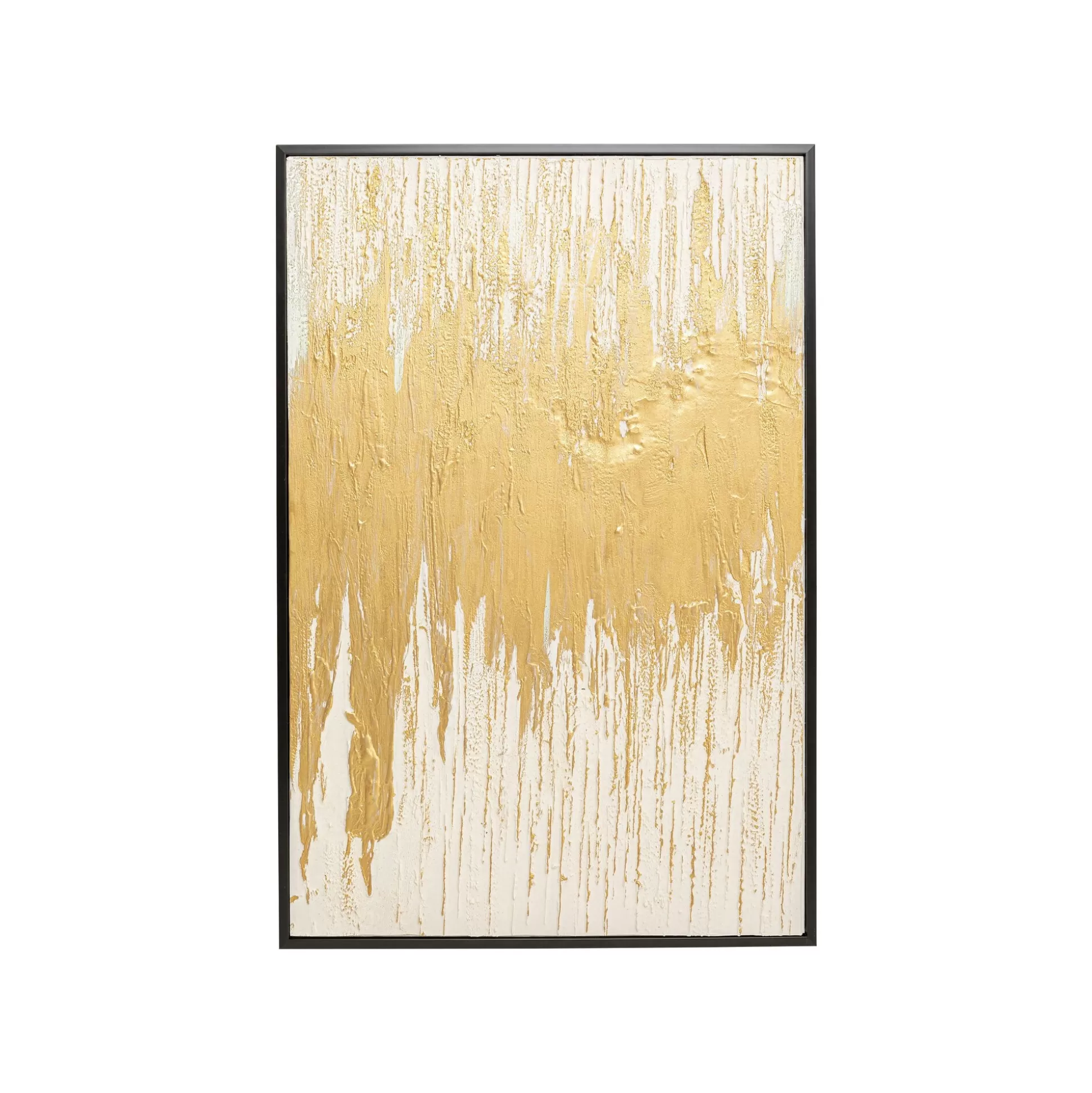 Peinture Frame Abstract Blanche 80x120cm ^KARE Design Fashion