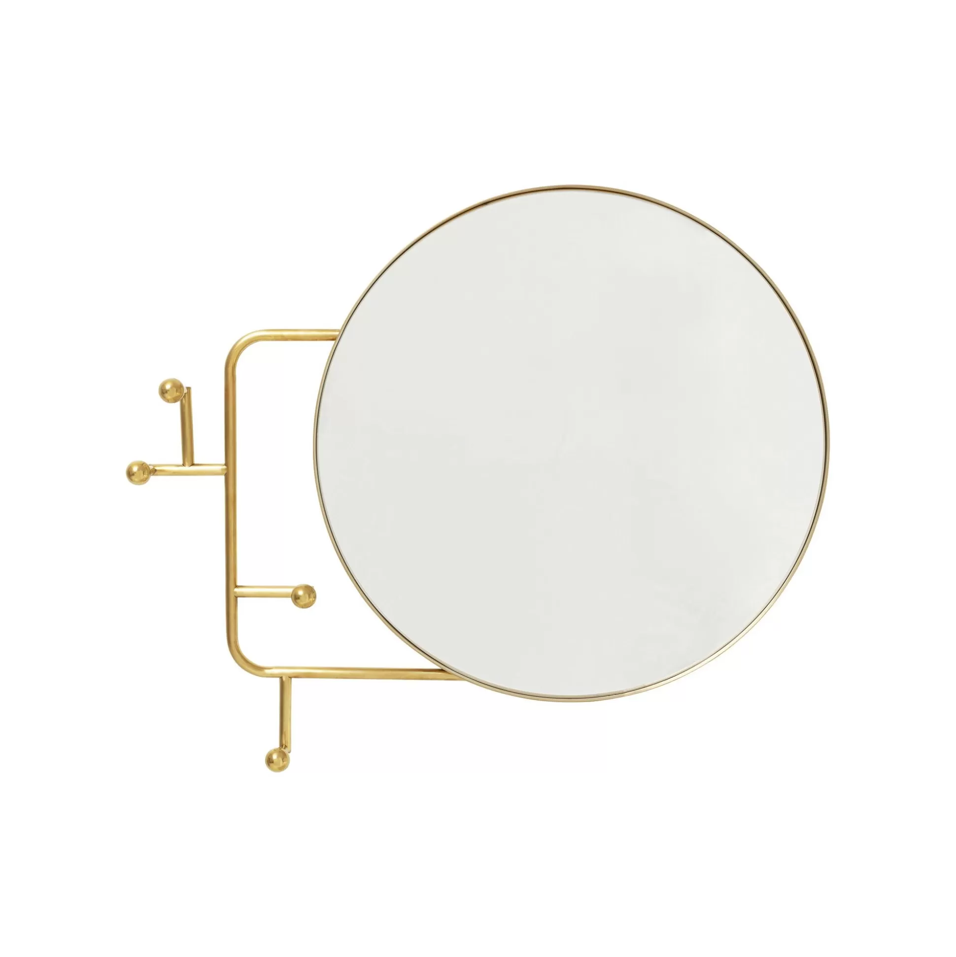 Portemanteau Miroir Tristan 65cm Doré ^KARE Design Best