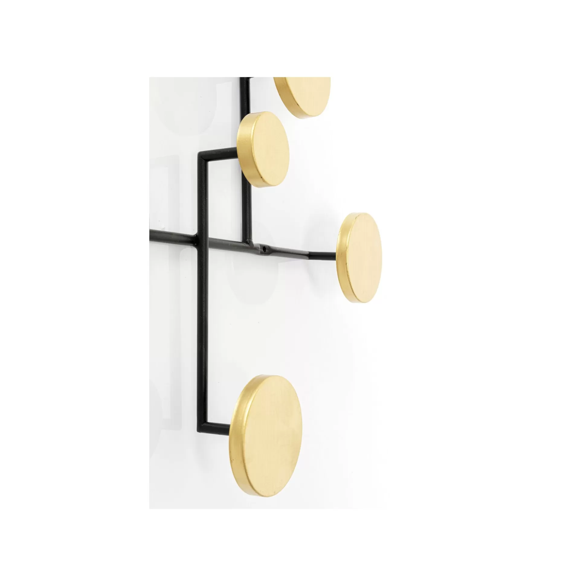 Portemanteau Mural Art Circles 79cm Doré ^KARE Design Discount