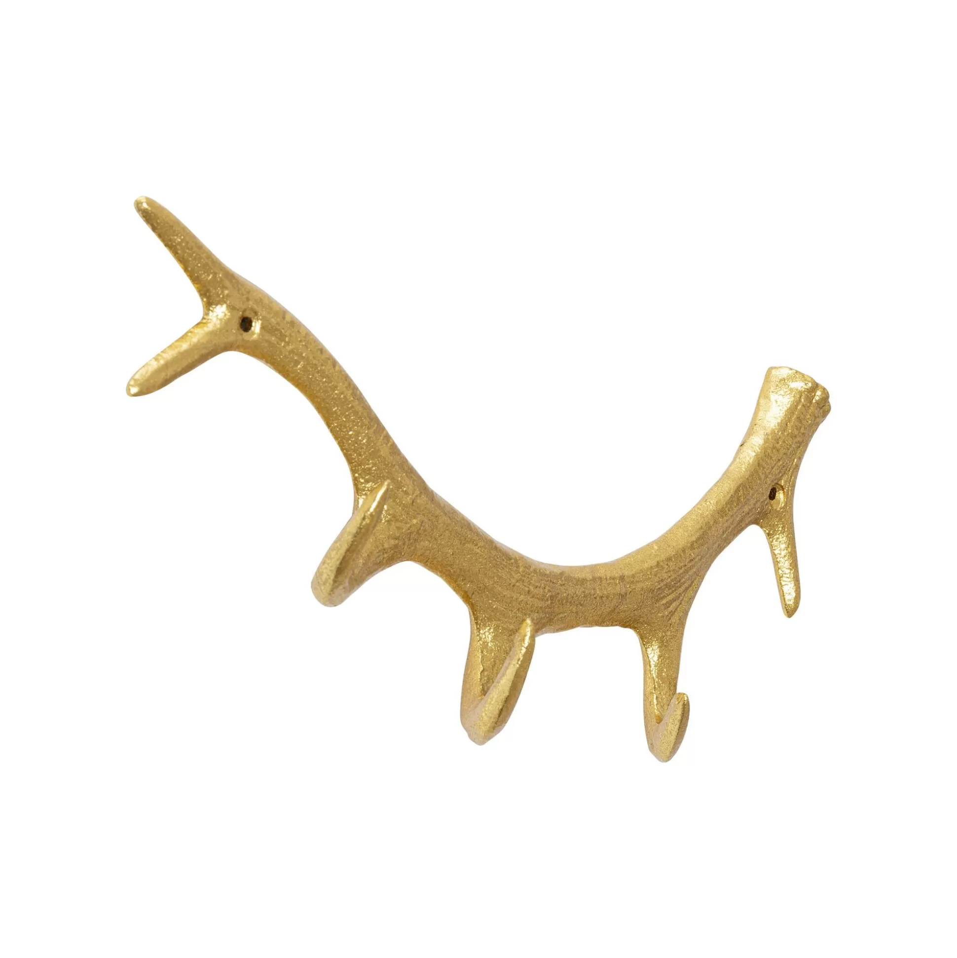 Portemanteau Mural Bois De Cerf Doré ^KARE Design Online