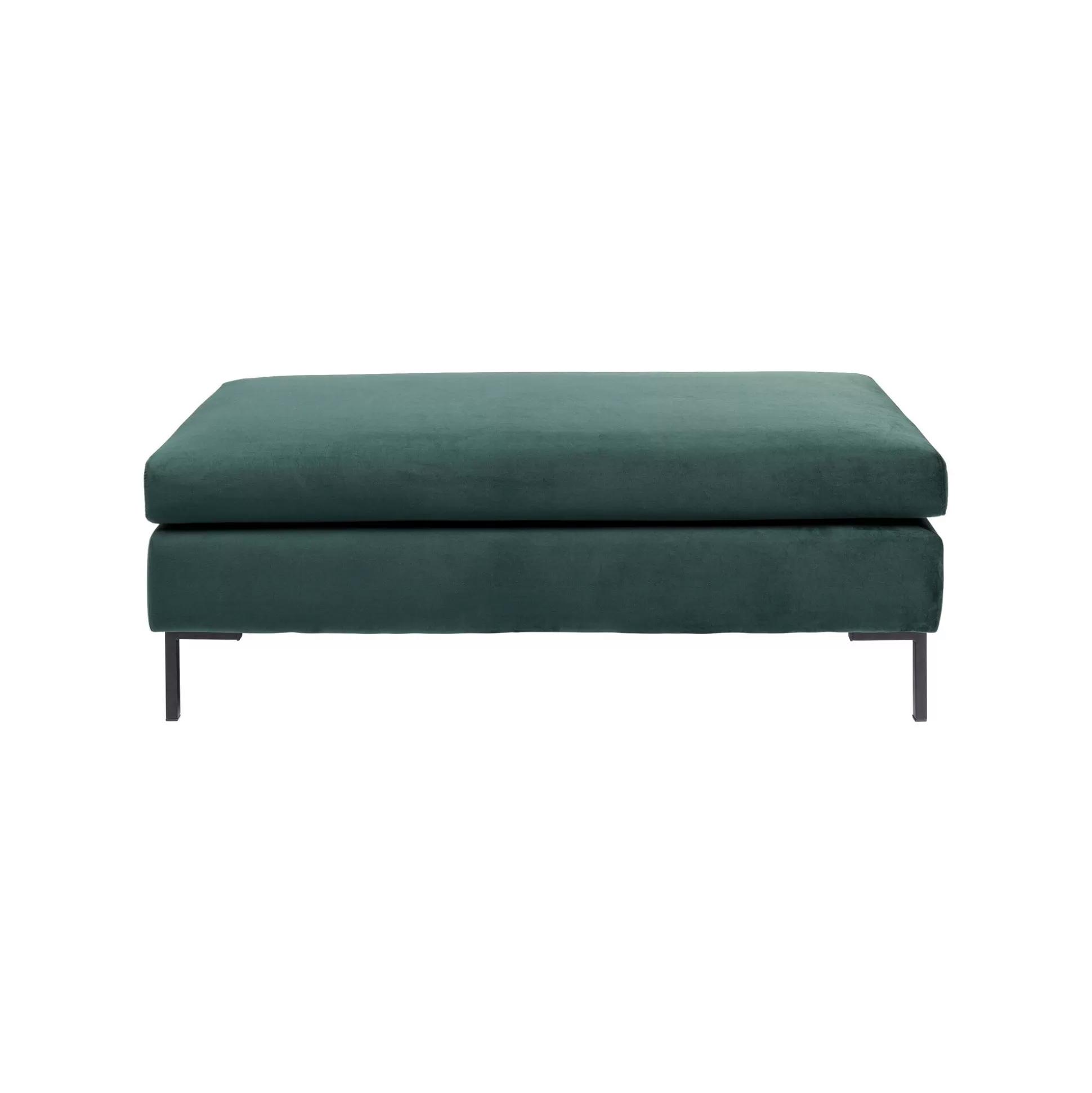 Pouf Gianna Velours Vert ^KARE Design Online