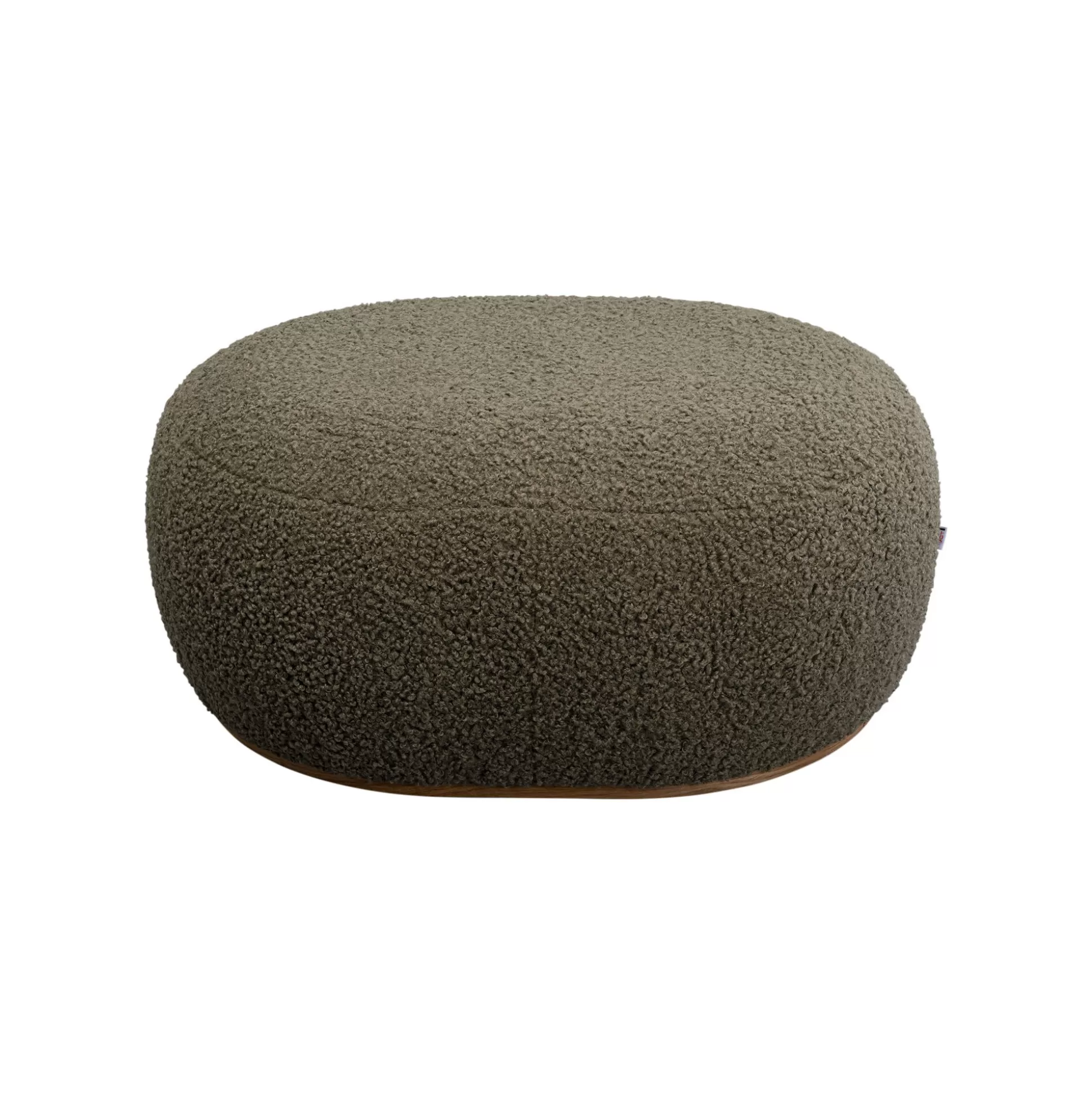 Pouf Pebble Boucle 81cm Vert ^KARE Design Outlet