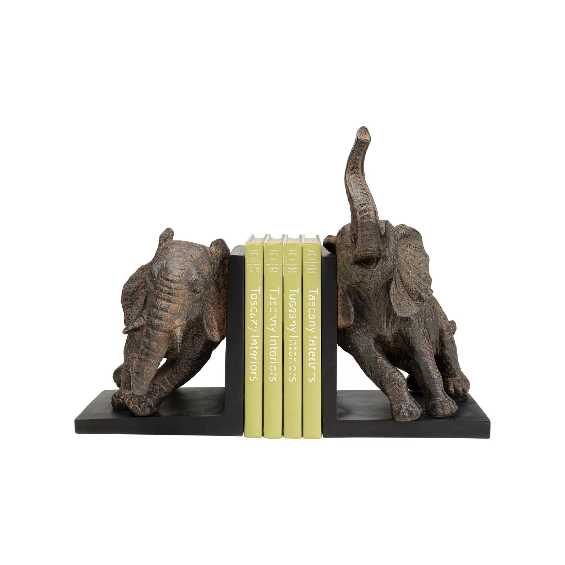 Serre-livres éléphants 25cm Set De 2 ^KARE Design Store