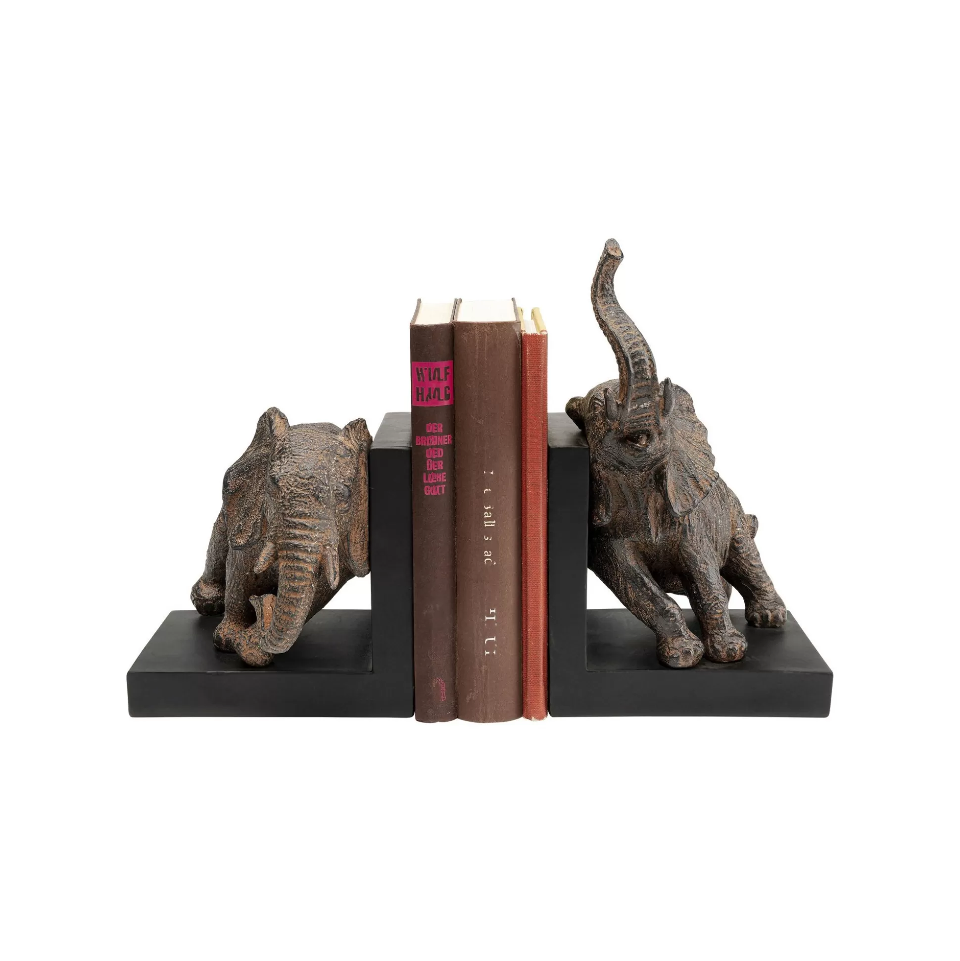 Serre-livres éléphants 42cm Set De 2 ^KARE Design Clearance