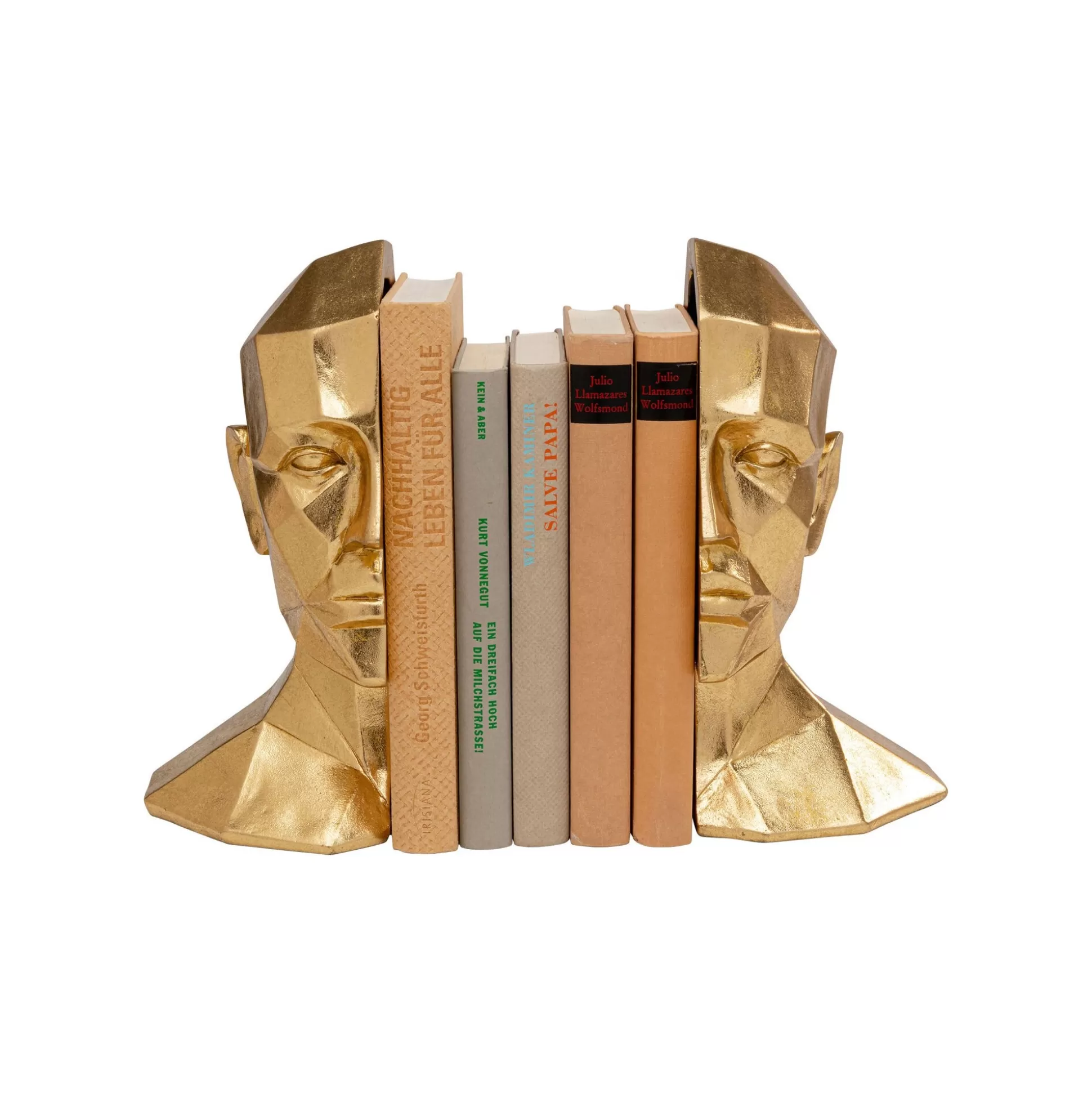 Serre-livres Visage Doré Set De 2 ^KARE Design Cheap