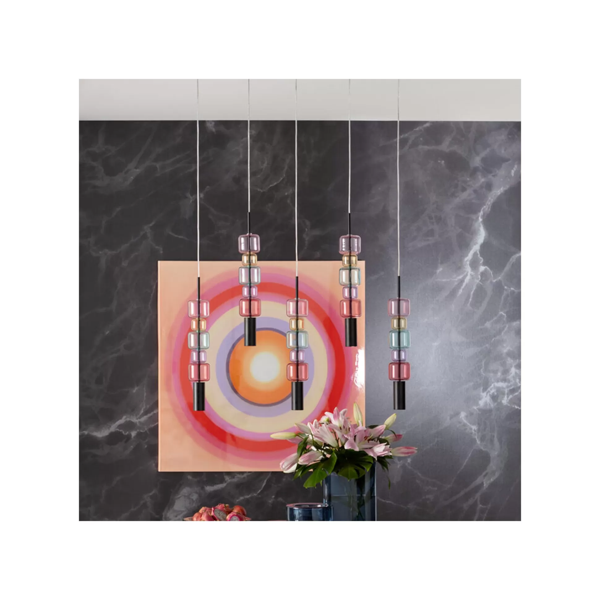 Suspension Candy Bar Colore 100cm ^KARE Design Discount