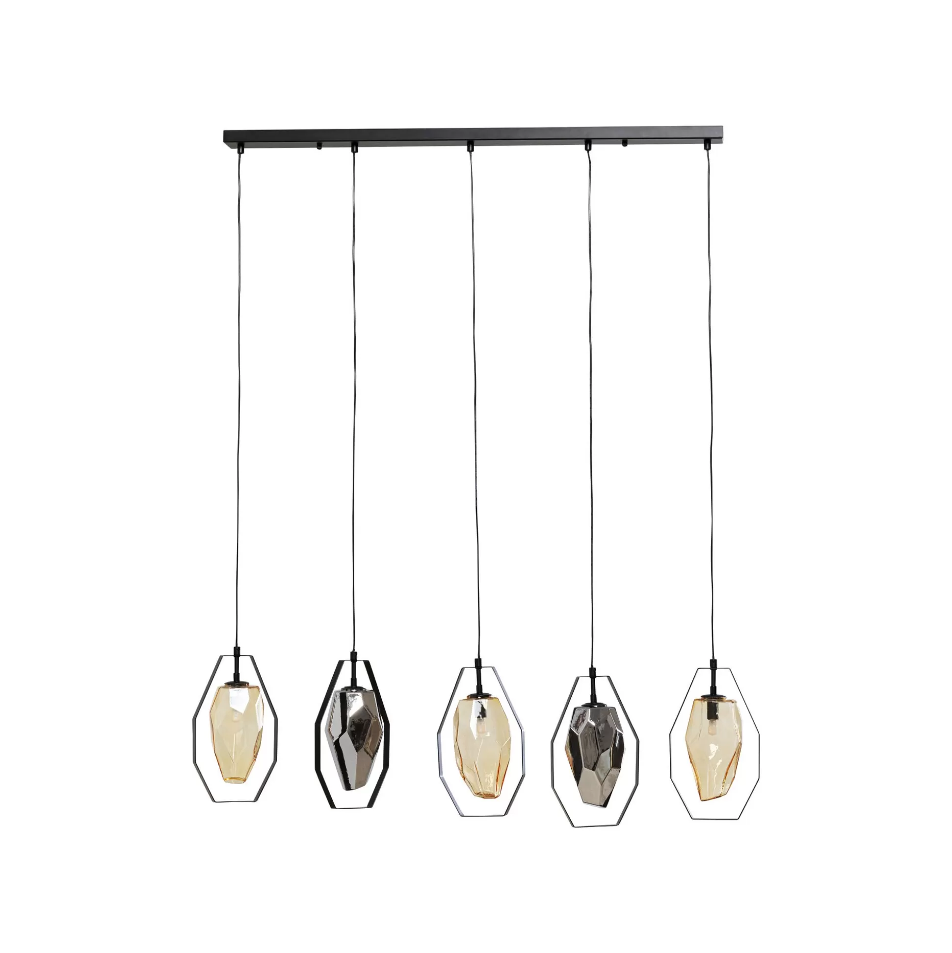 Suspension Diamond Fever Noire 110cm ^KARE Design Sale