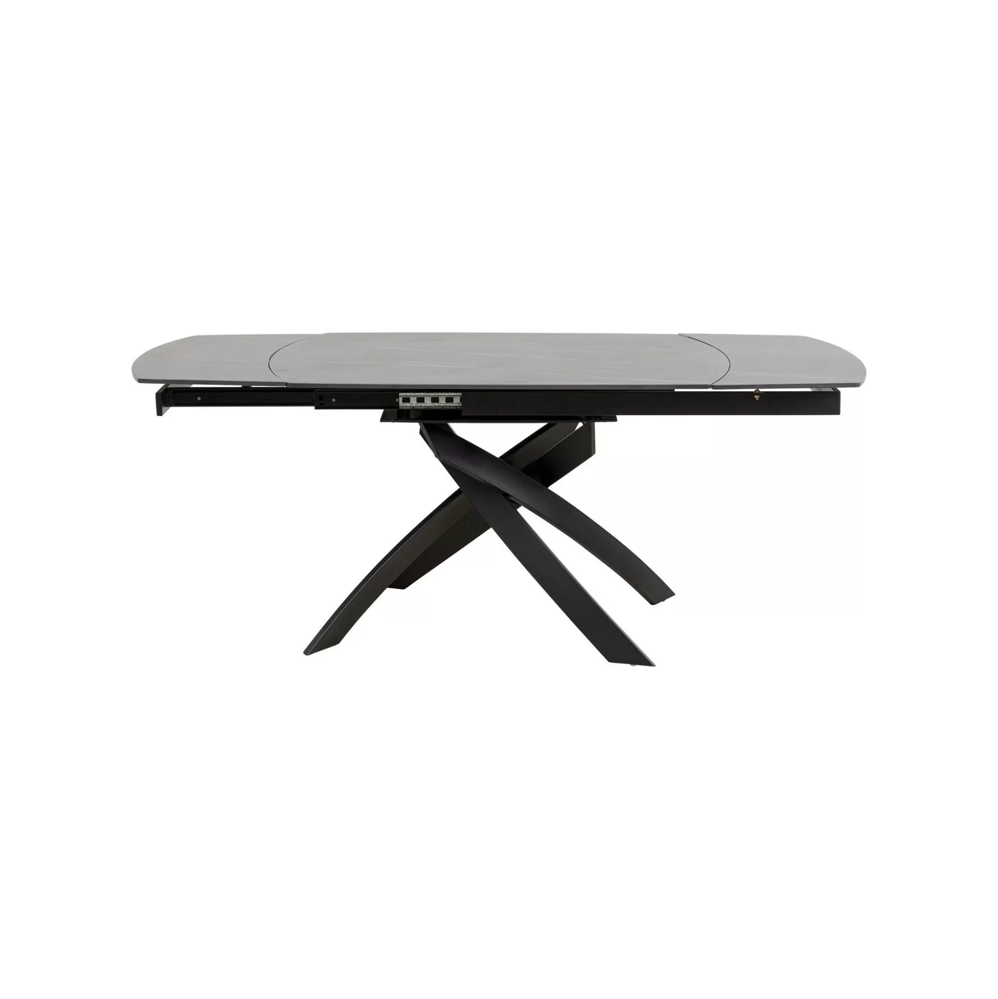 Table à Rallonges Twist 180x90cm Noire ^KARE Design Shop