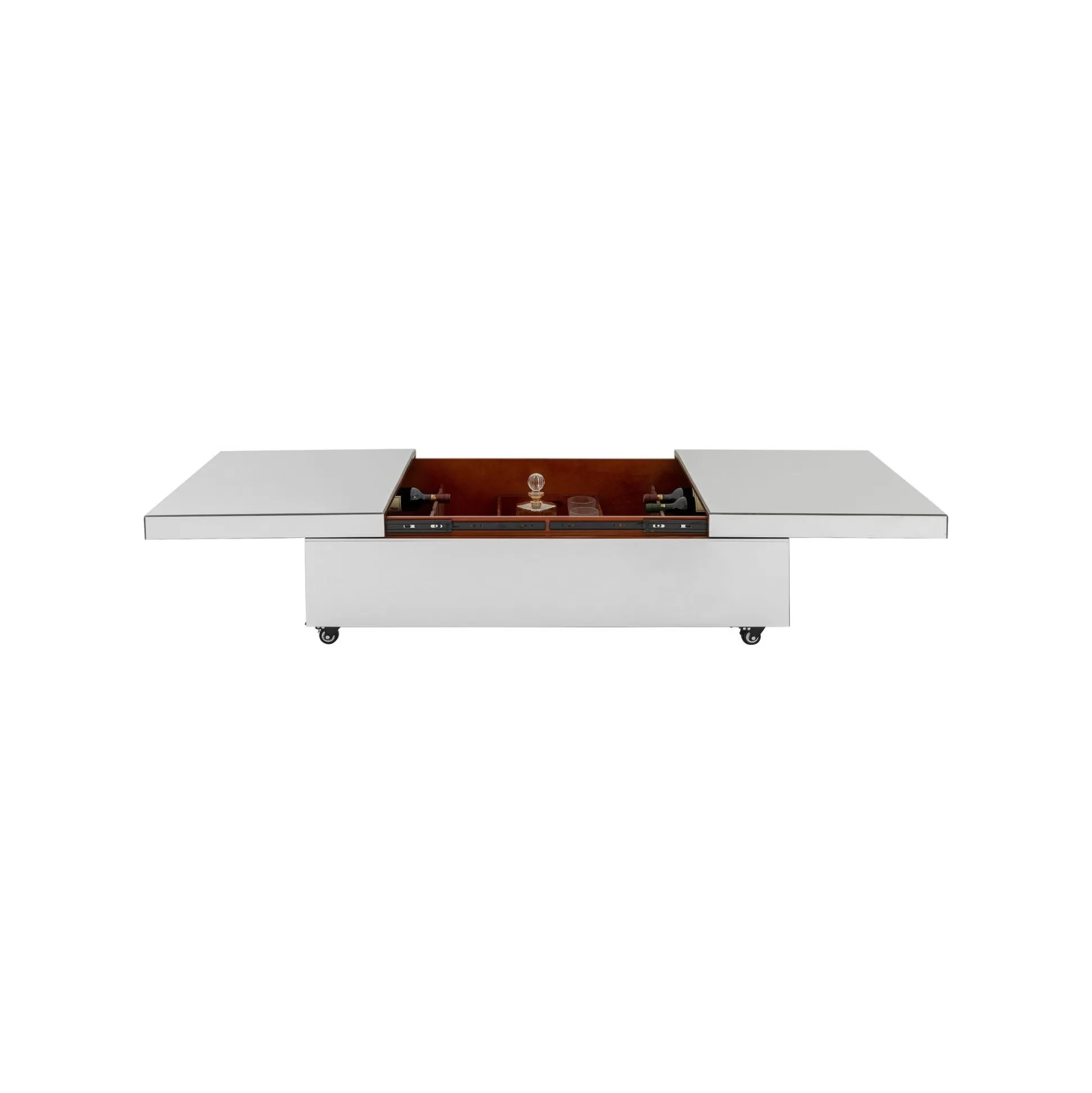 Table Basse Bar Luxury Argent 39x120cm ^KARE Design Store