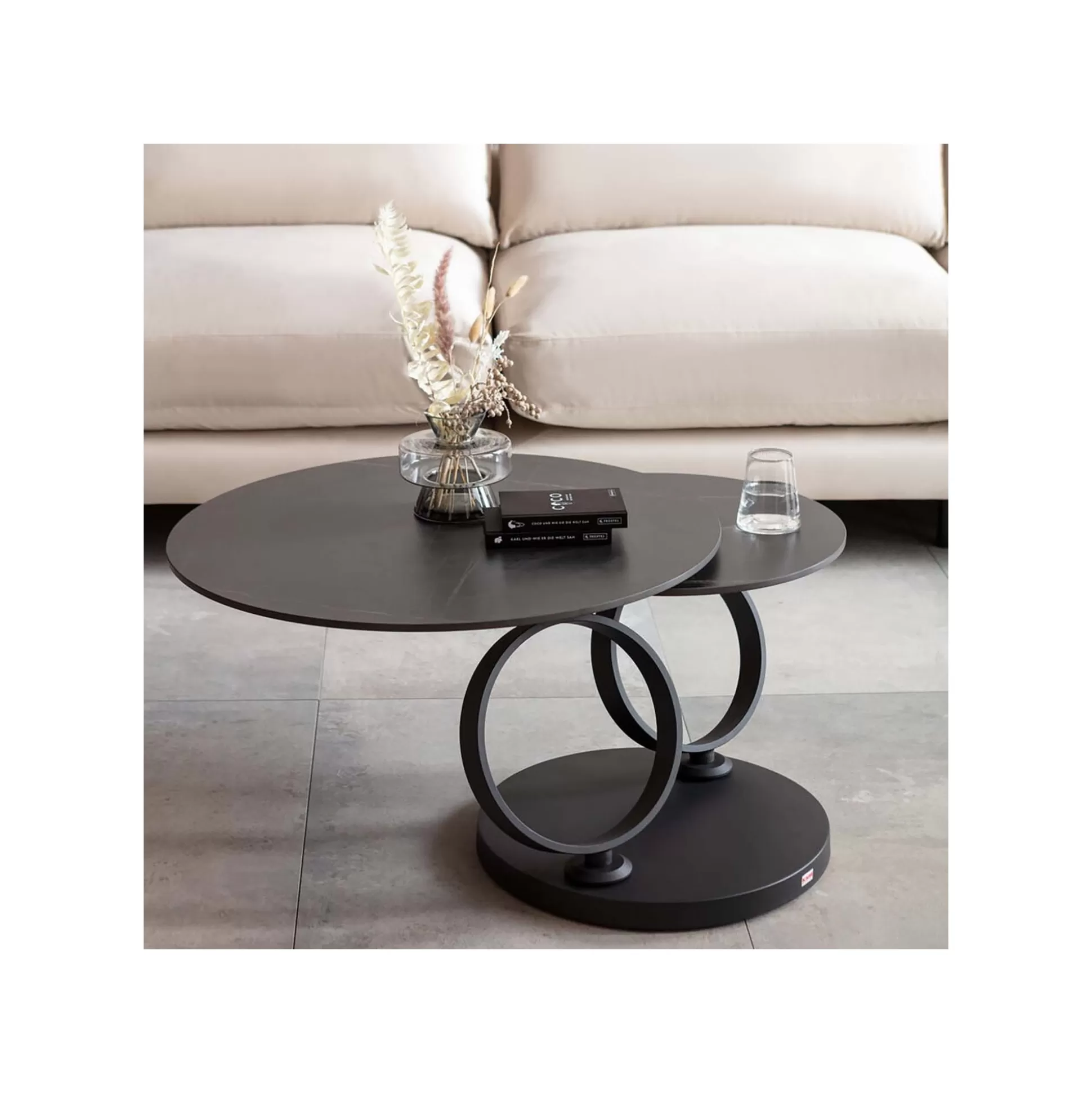 Table Basse Beverly Noire ^KARE Design Discount