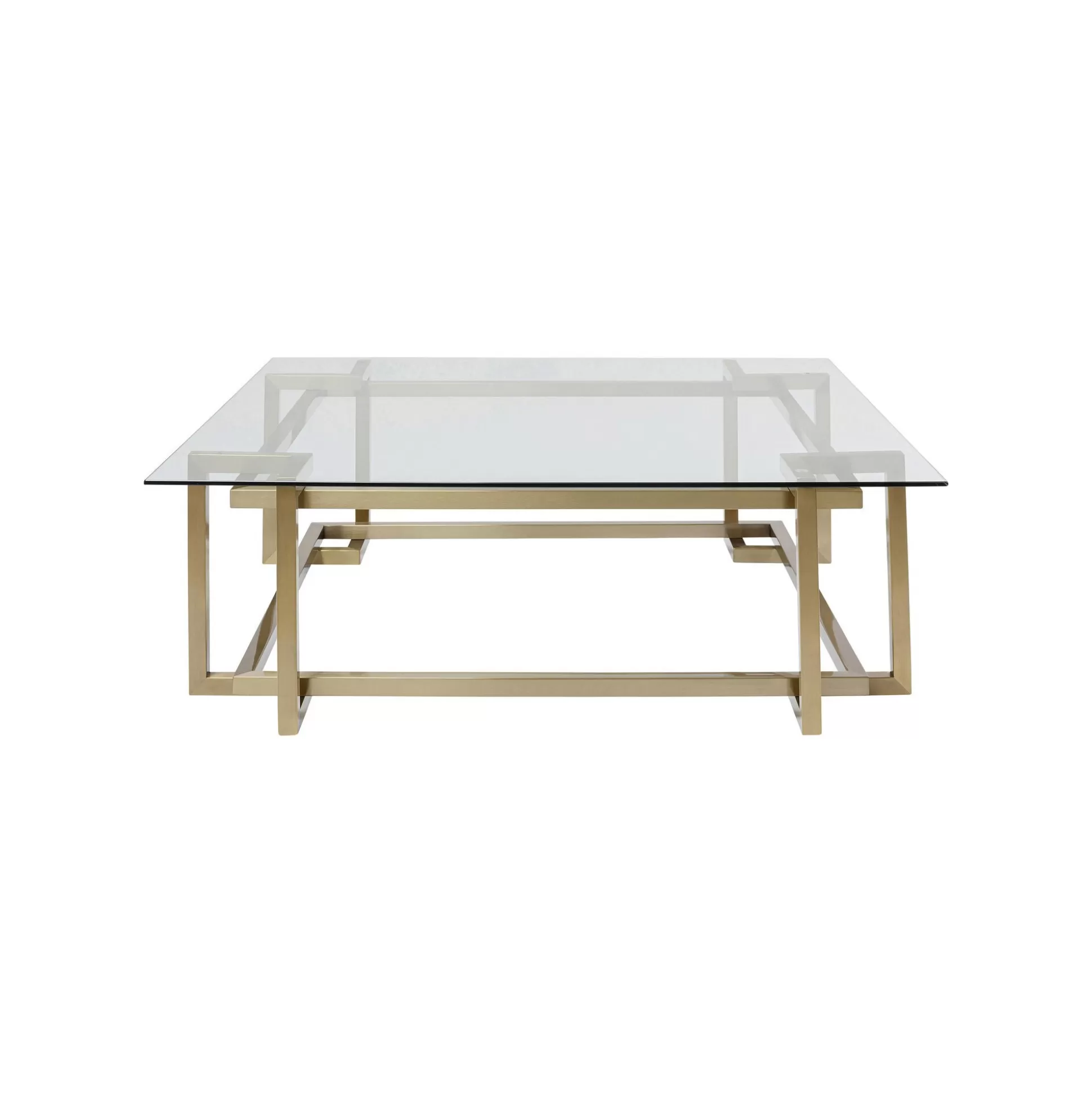 Table Basse Clara 120x120cm Dorée ^KARE Design Online