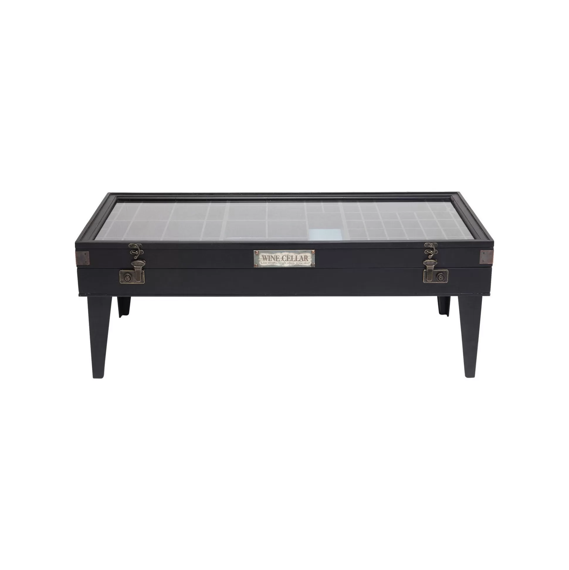 Table Basse Collector 122x55cm Noire ^KARE Design Flash Sale