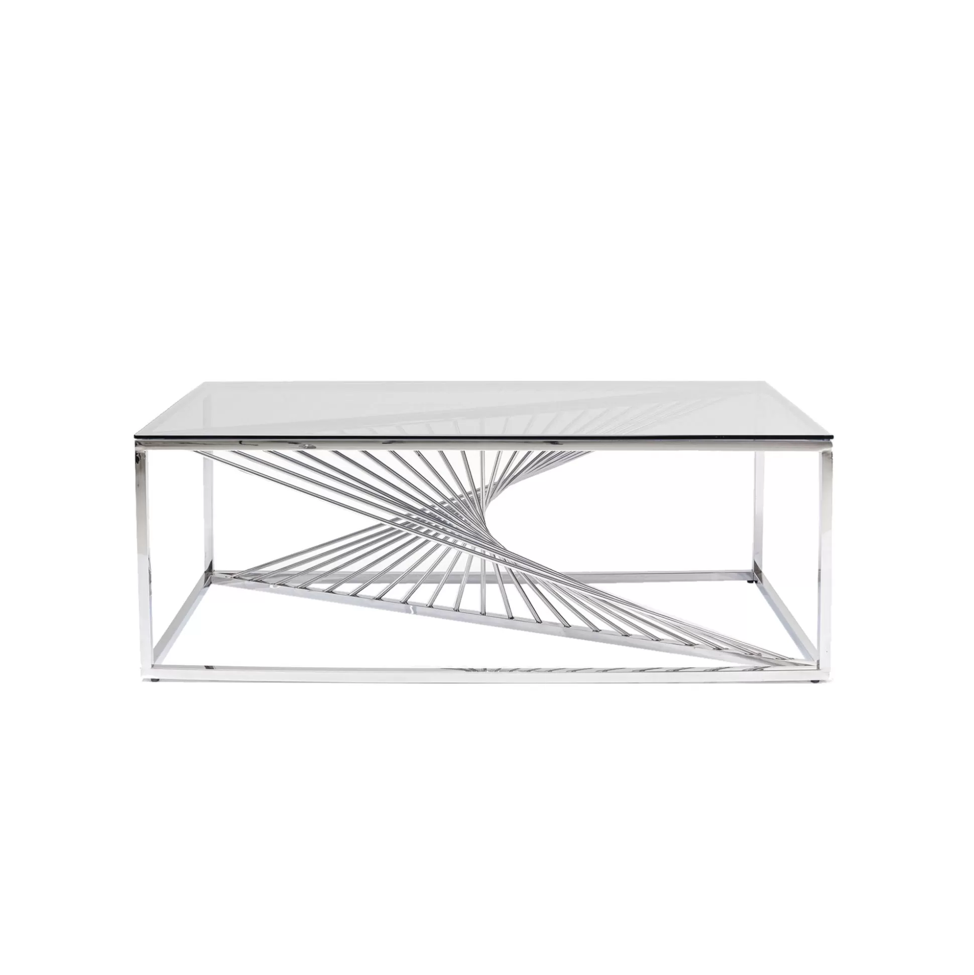 Table Basse Laser 120x60cm Chromée ^KARE Design New