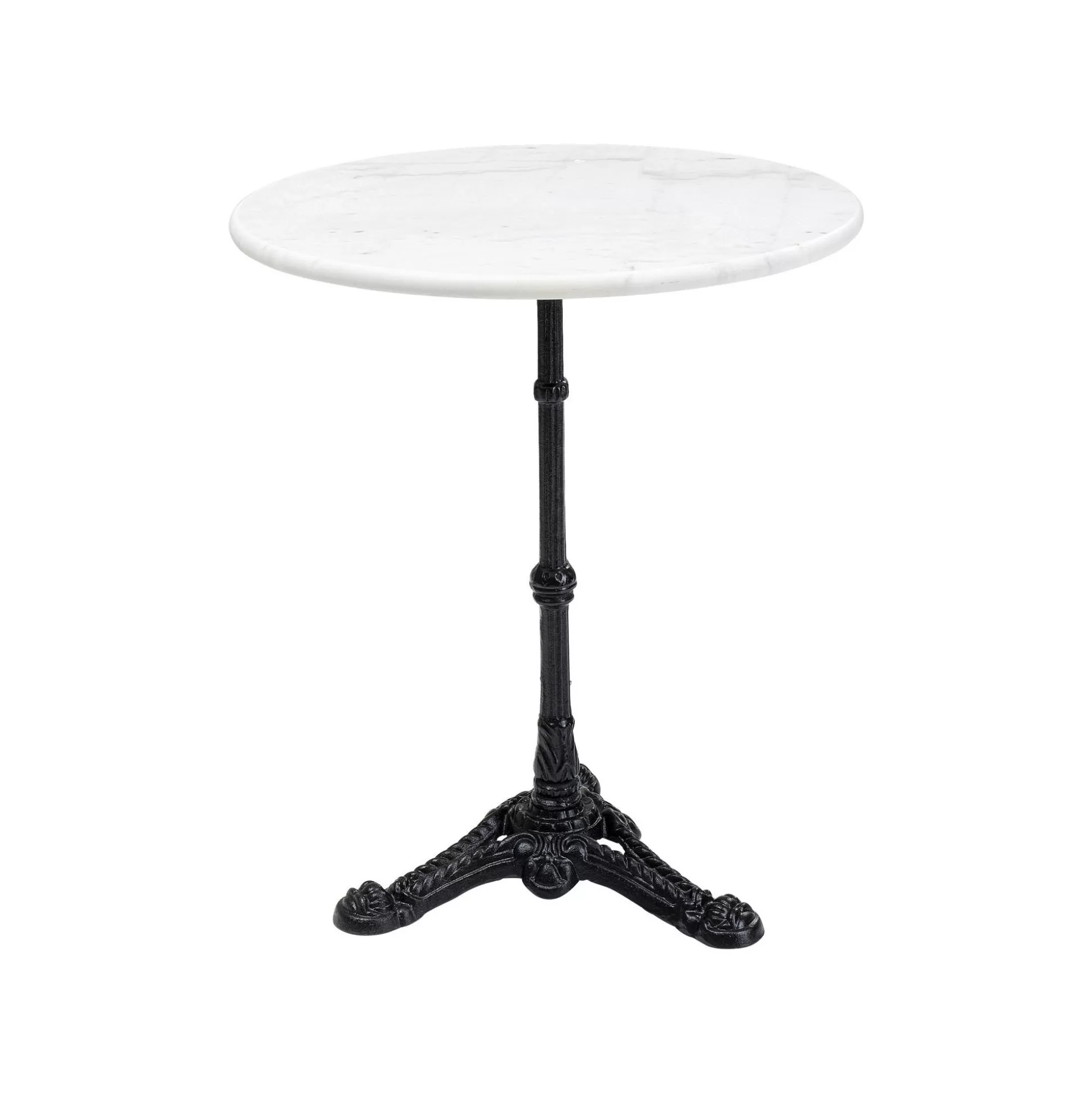 Table Bistrot Ronde 60cm Marbre Blanc ^KARE Design Fashion