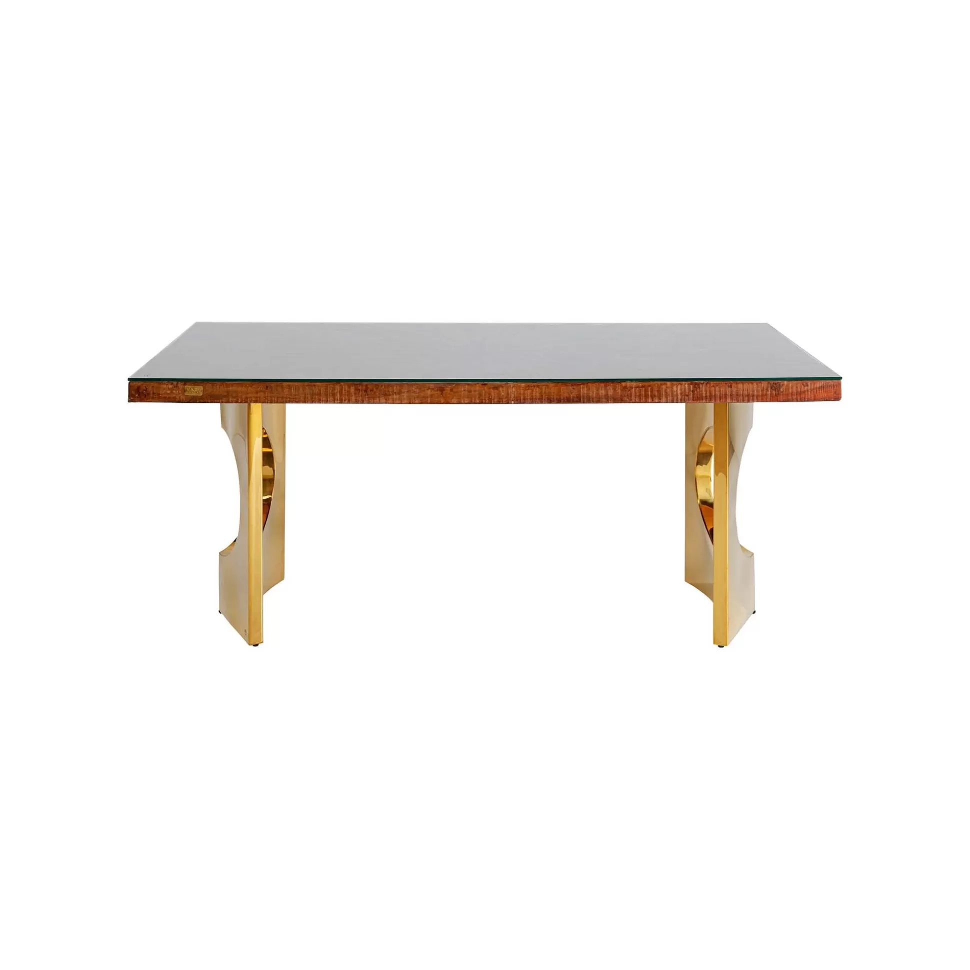 Table Conley Oho 180x90cm Pieds Laiton ^KARE Design Outlet