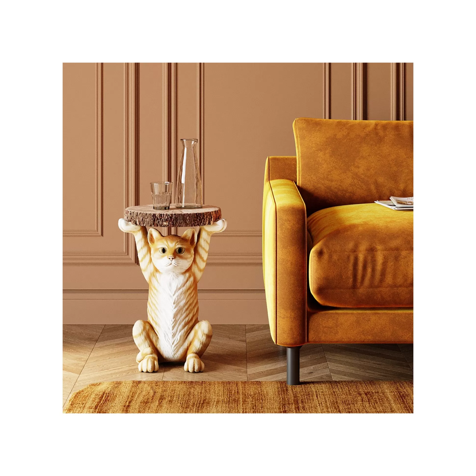 Table D'appoint Animal Chat ^KARE Design Hot