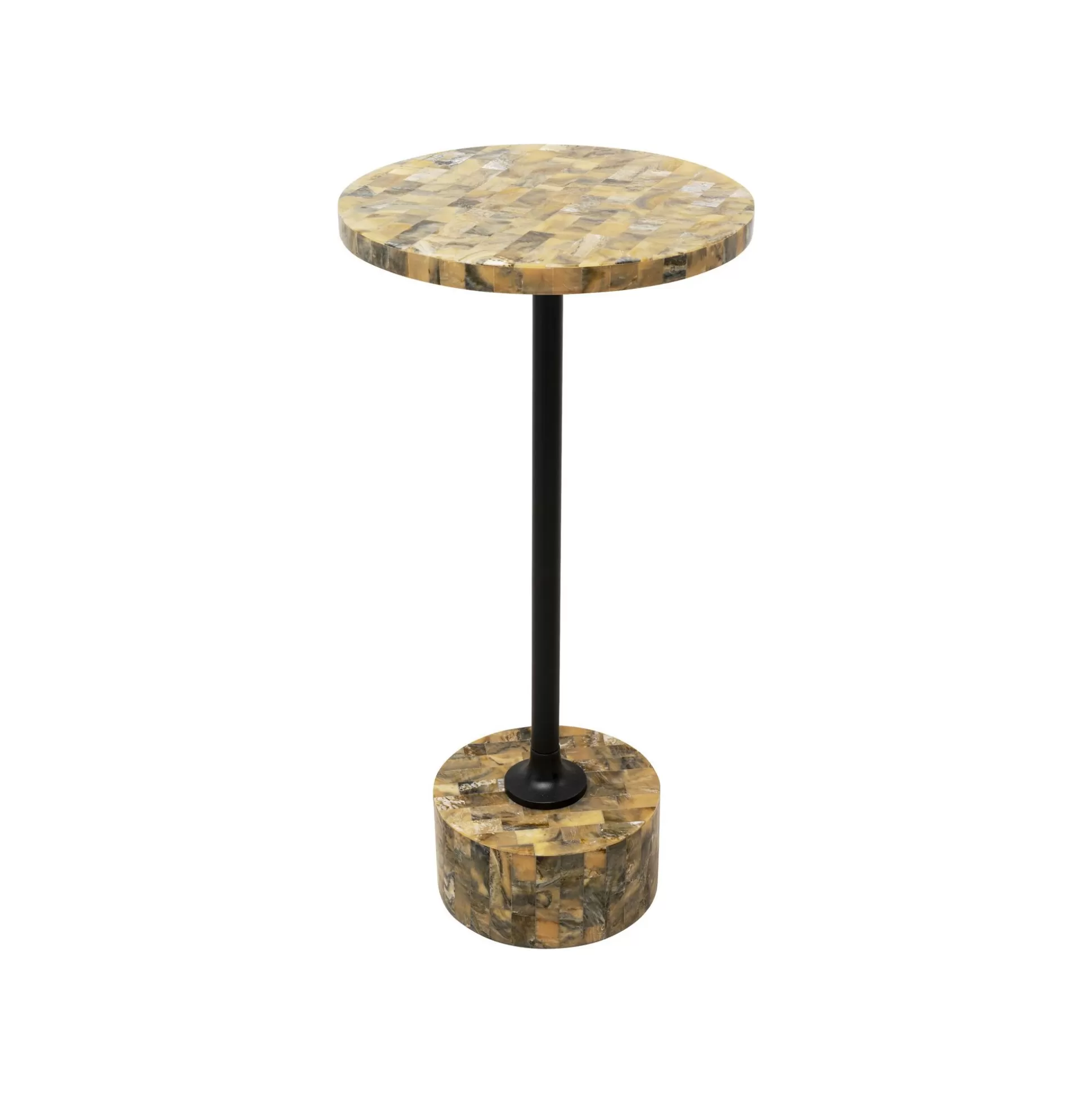 Table D'appoint Domero Mosaic 25cm Marron ^KARE Design Best Sale