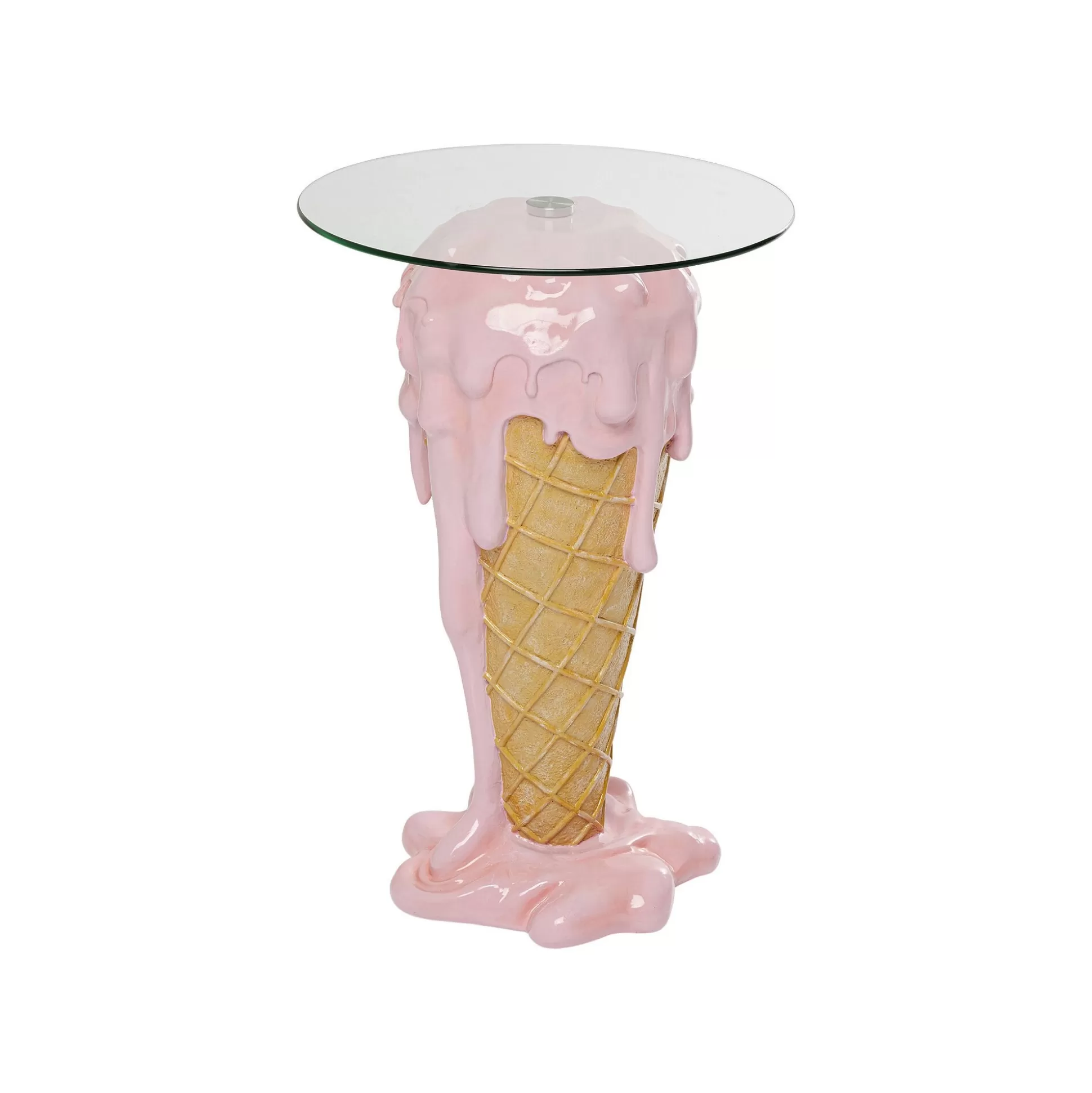 Table D'appoint Glace Rose 48cm ^KARE Design Flash Sale