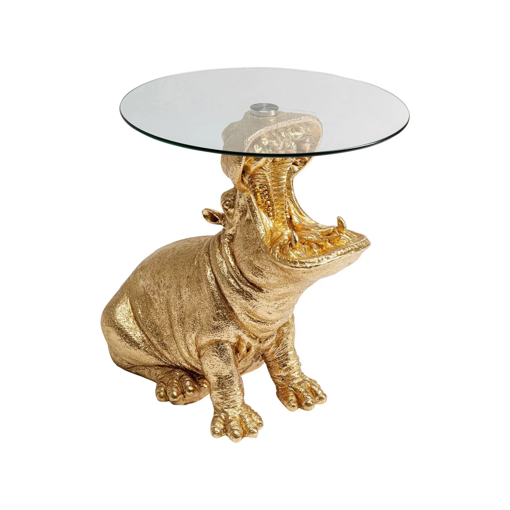 Table D'appoint Hippopotame Doré ^KARE Design Flash Sale