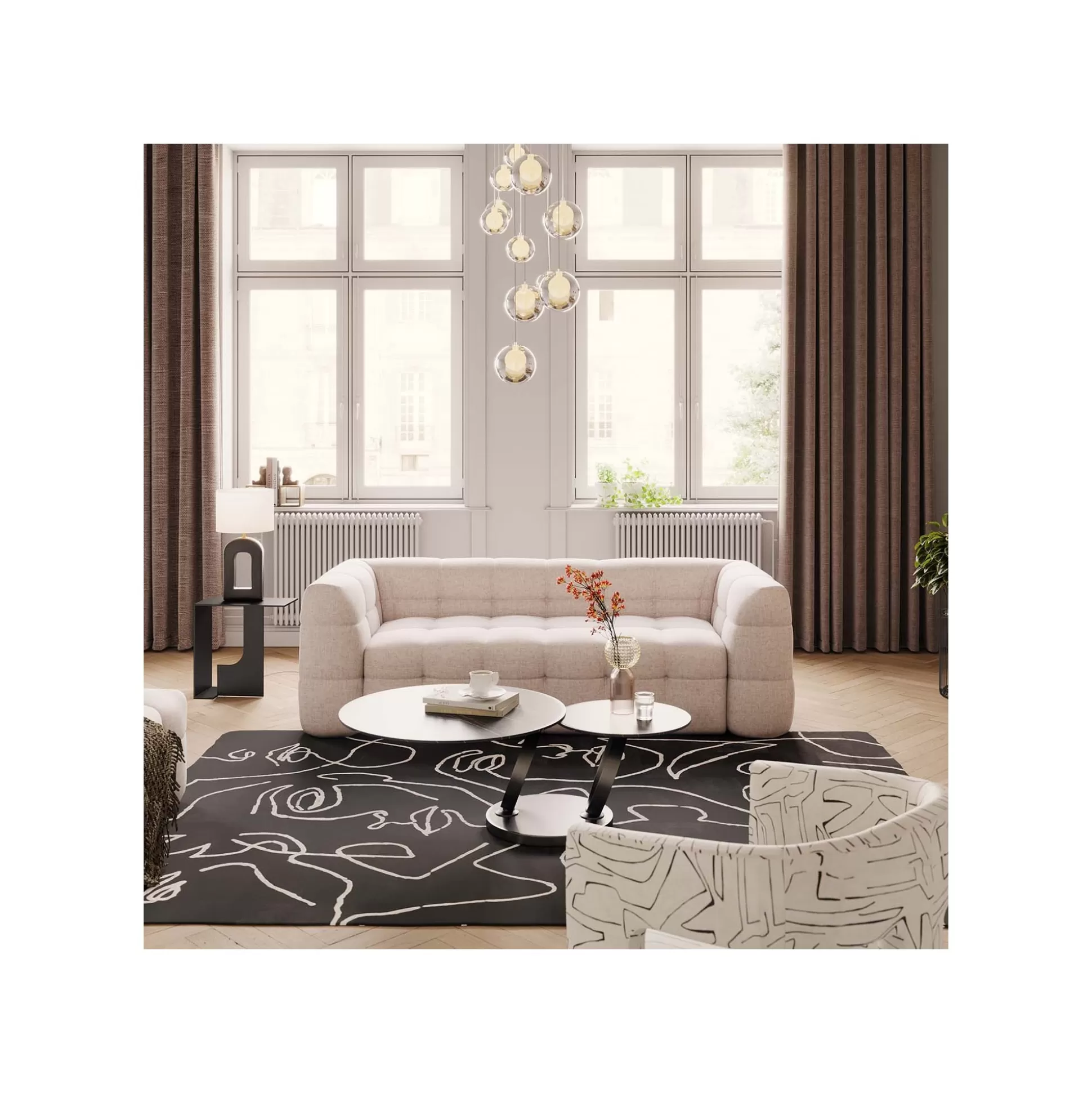 Table D'appoint Montagna 55x28cm ^KARE Design New