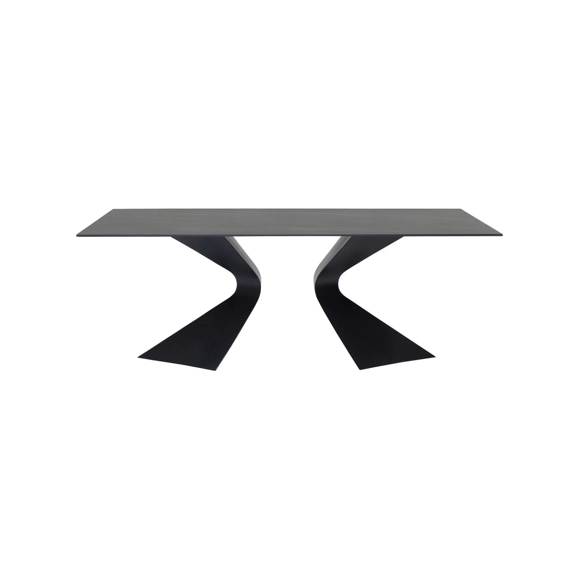 Table Gloria 200x100cm Grès Noir ^KARE Design Cheap